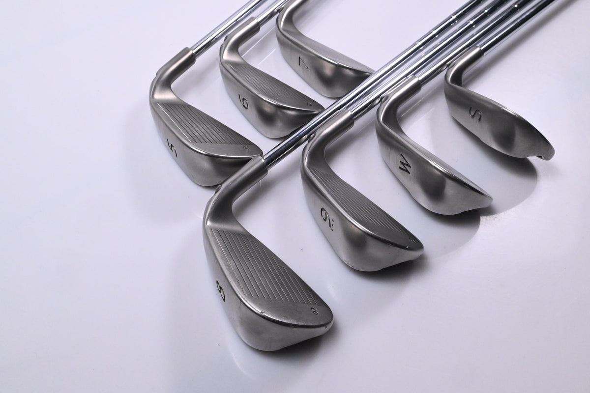 Left Hand Ping G20 Irons / 5-PW+SW / Red Dot / Regular Flex Ping CFS Shafts