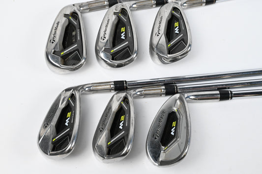 Taylormade M2 2017 Irons / 7-PW+GW+SW / Regular Flex REAX 88 Shafts