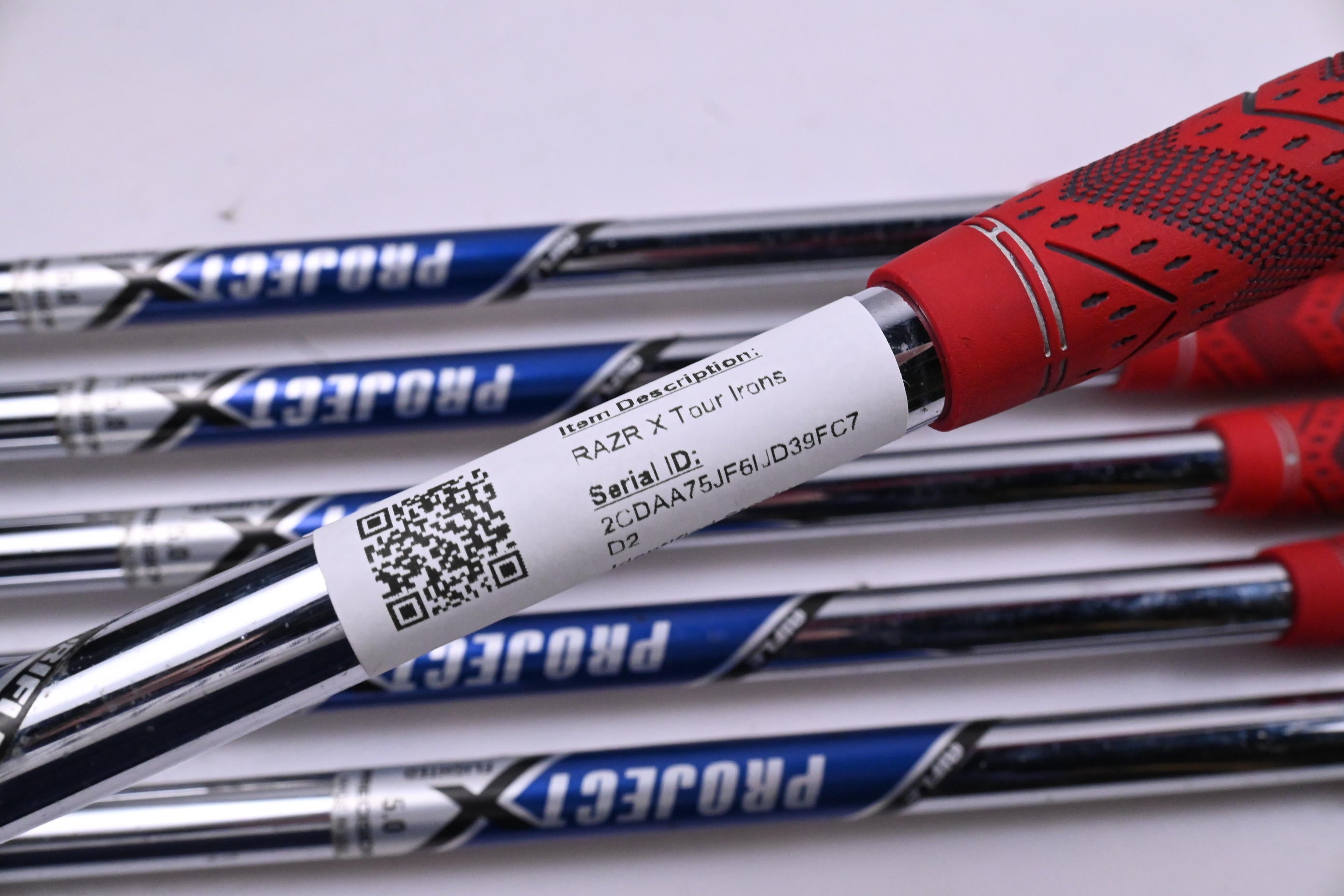 Callaway RAZR X Tour Irons / 5-PW / Regular Flex Project X Flighted Shafts