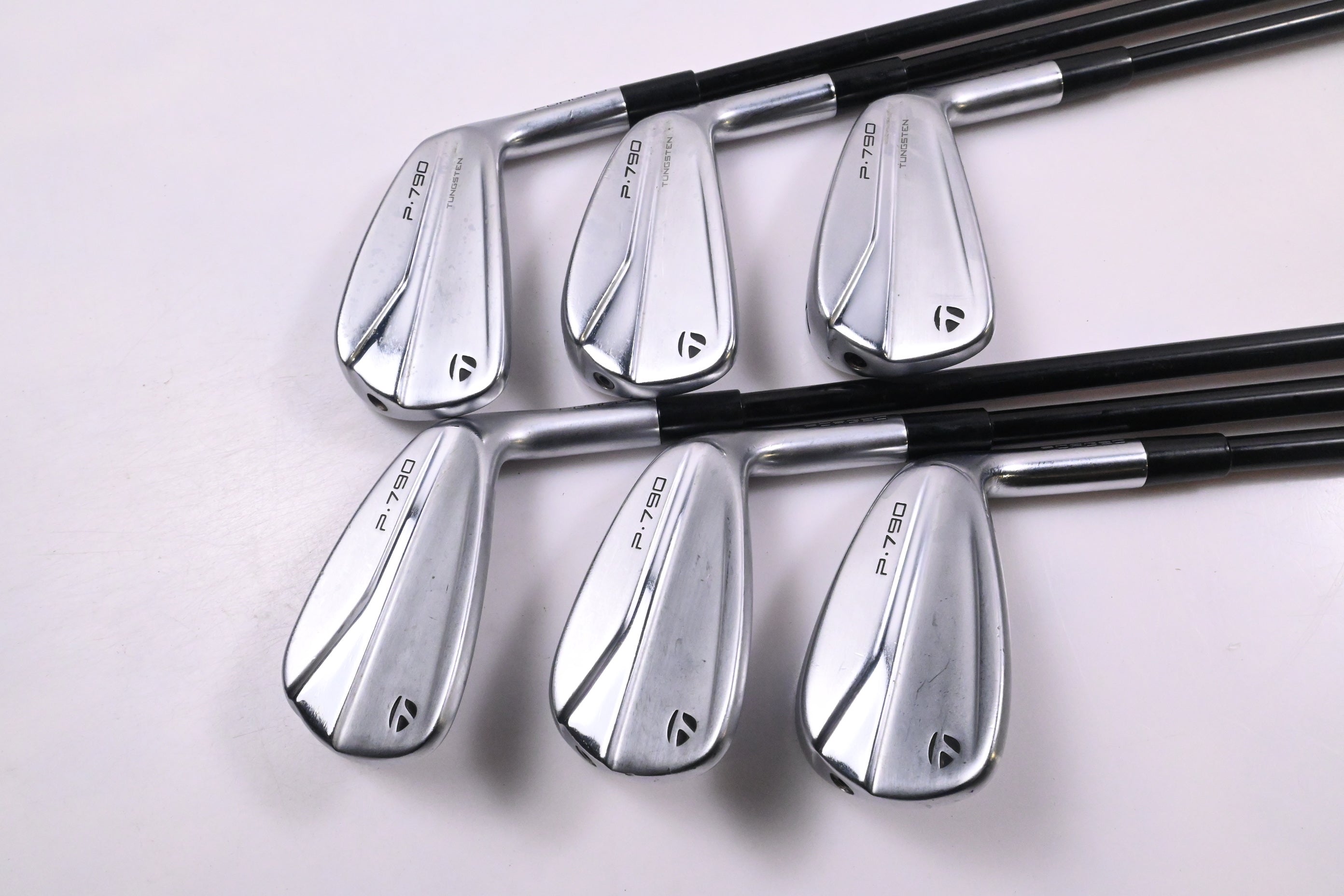 Taylormade P790 2021 Irons / 5-PW / Senior Flex Mitsubishi MMT Black 55 Shafts