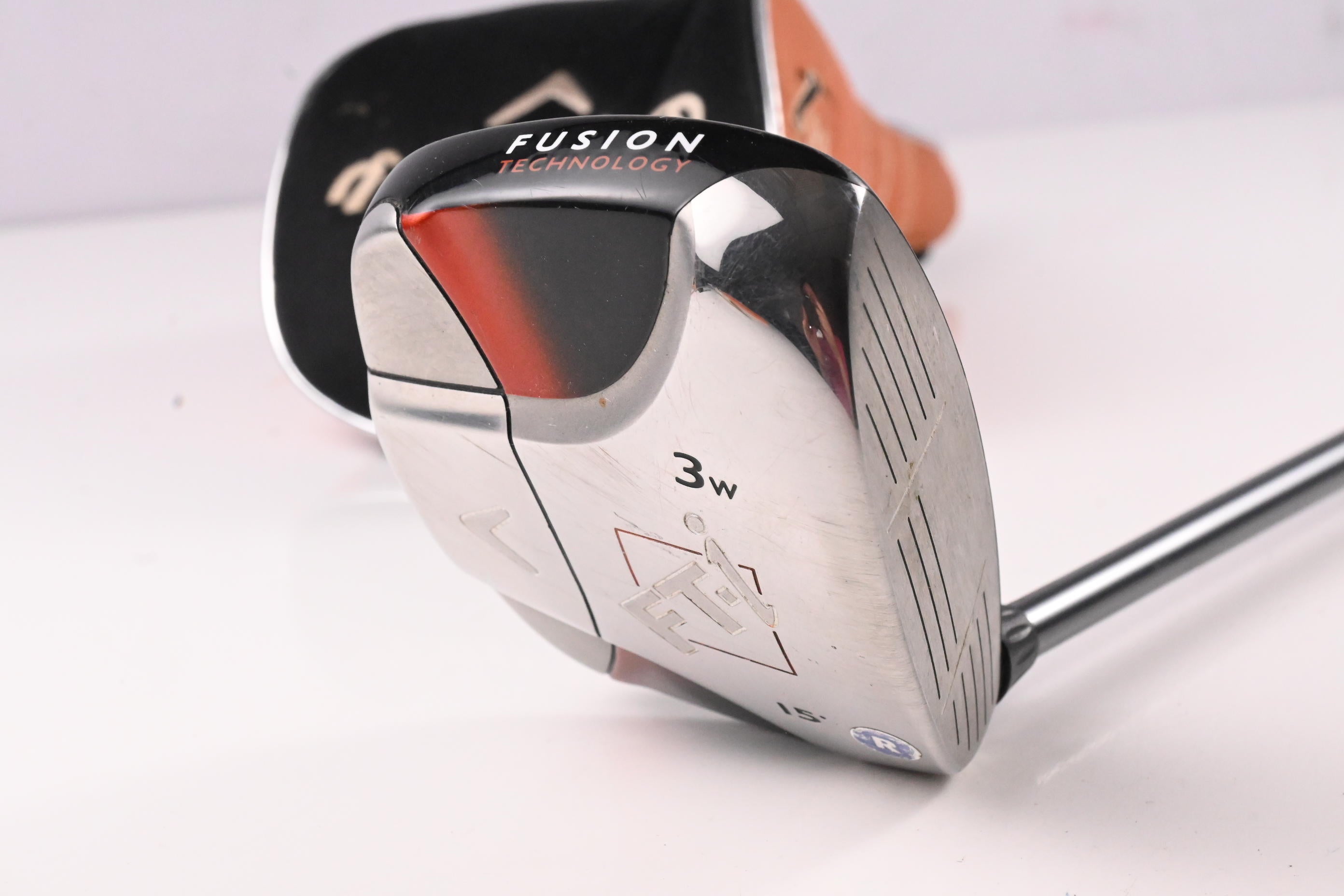 Callaway FT-i Squareway #3 Wood / 15 Degree / Regular Flex Fujikura Fit On Shaft