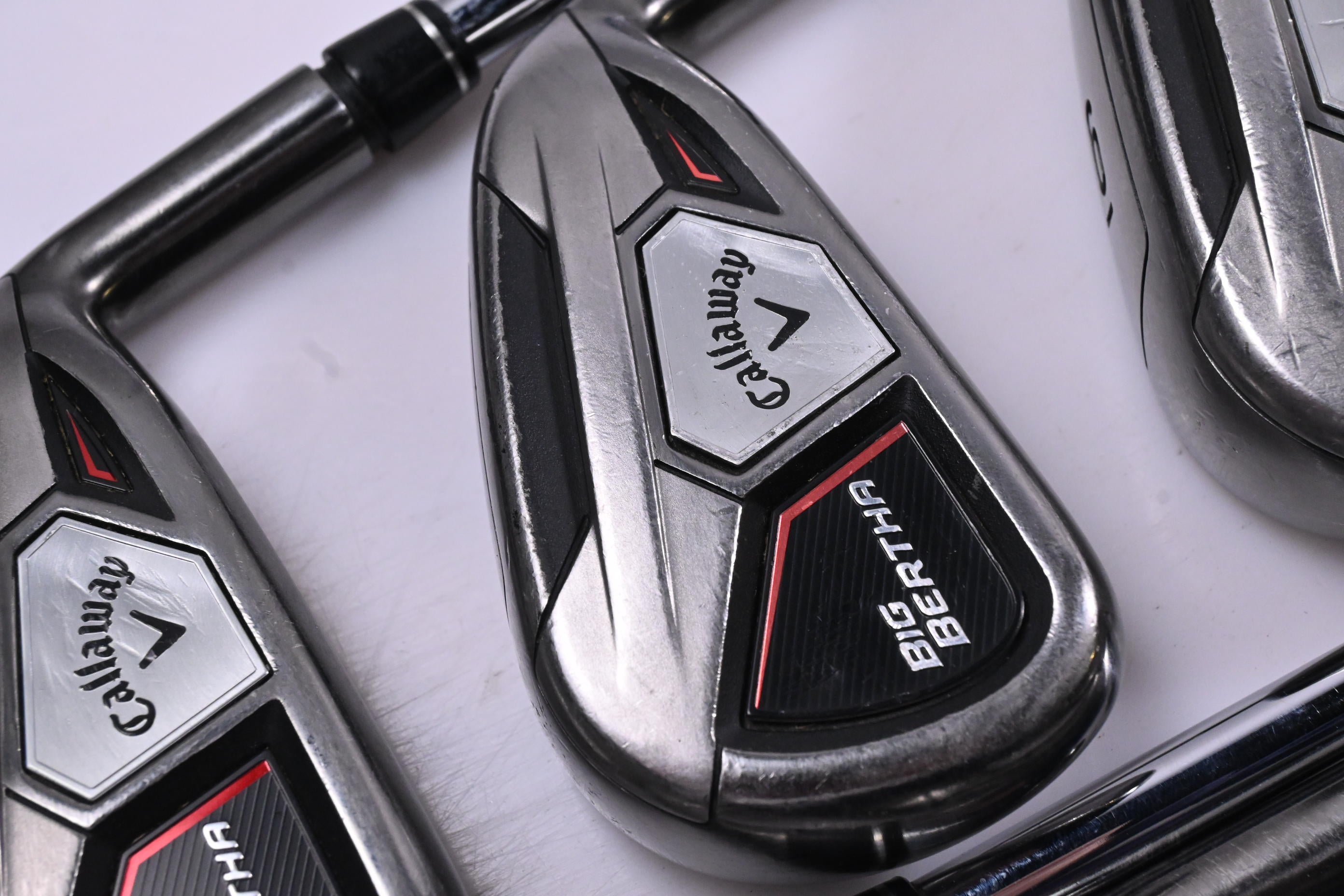 Callaway Big Bertha 2015 Irons / 4-PW+SW / Stiff Flex SpeedStep 80 Shafts
