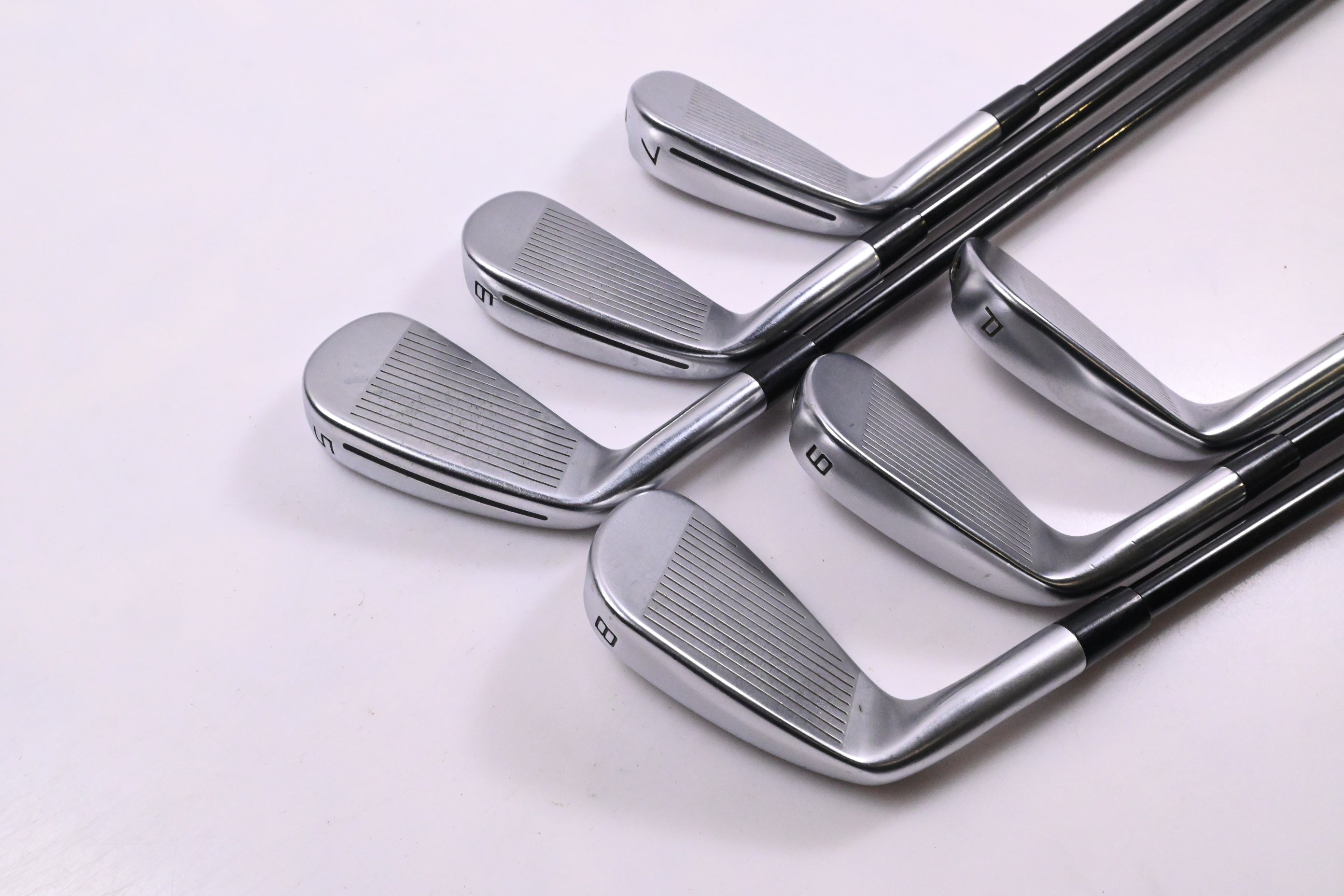 Taylormade P790 2021 Irons / 5-PW / Senior Flex Mitsubishi MMT Black 55 Shafts