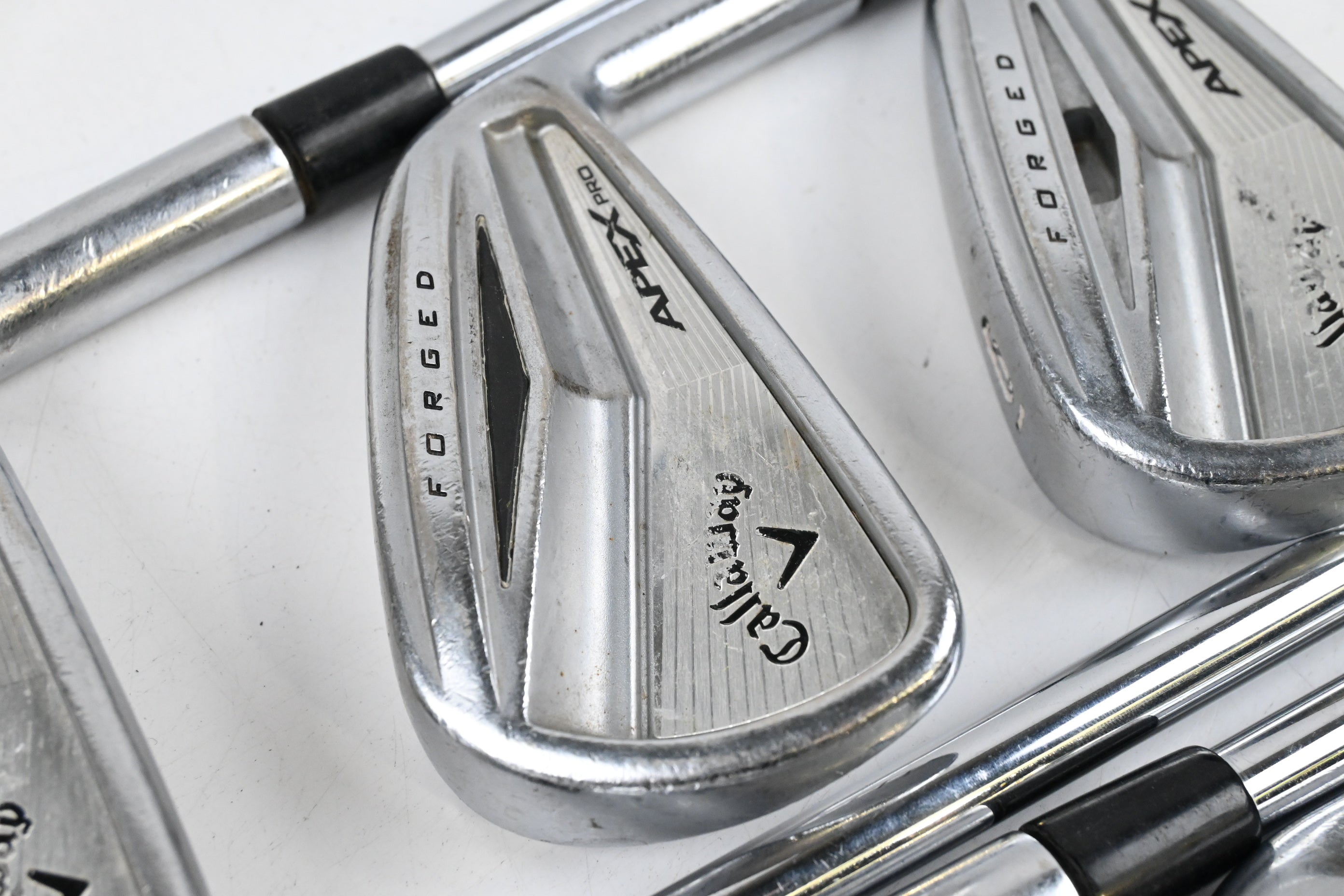 Callaway Apex Pro Forged Irons / 4-PW / Stiff Flex KBS Tour-V 110 Steel Shafts