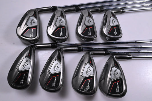 Callaway Big Bertha 2015 Irons / 4-PW+SW / Stiff Flex SpeedStep 80 Shafts