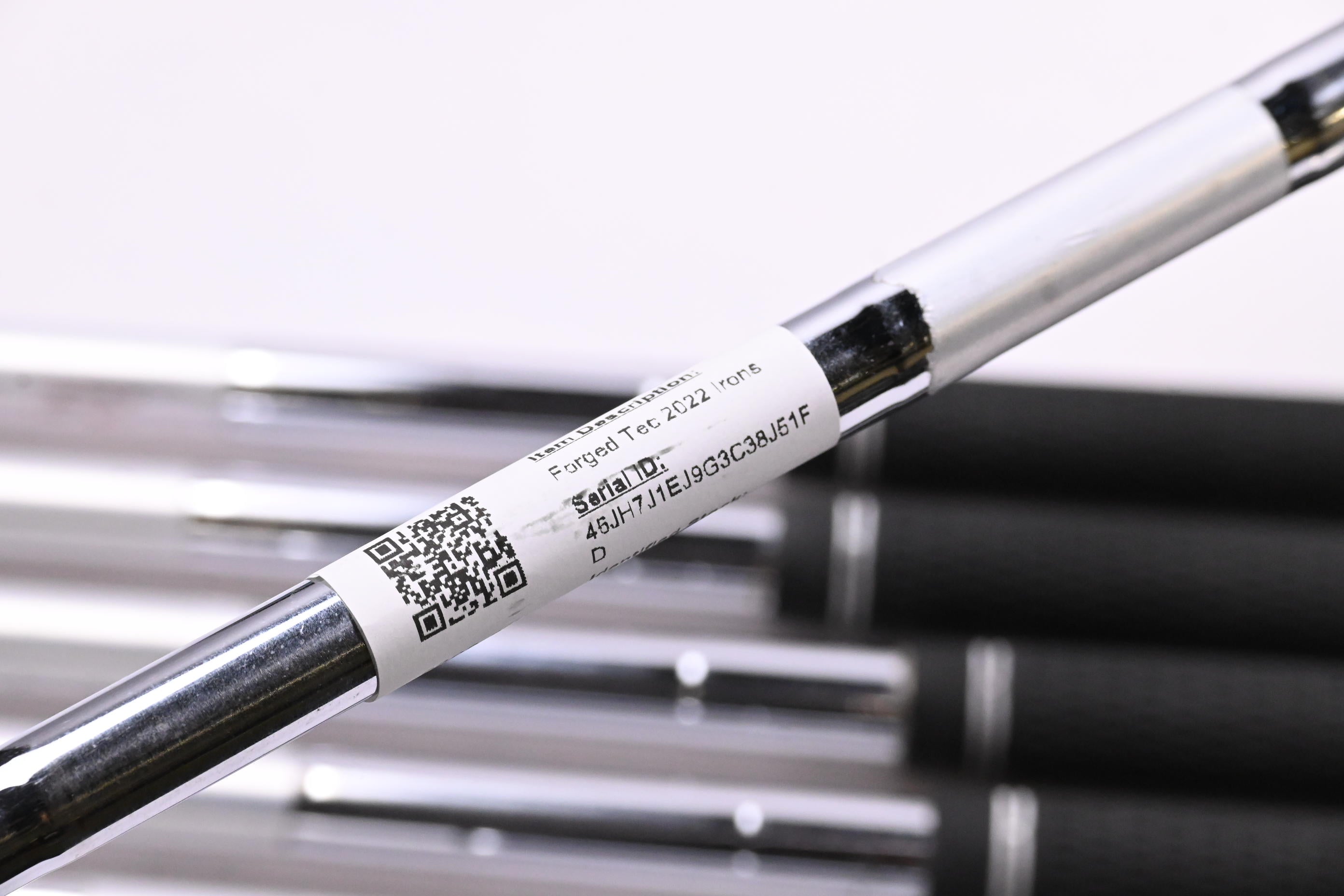 Cobra Forged Tec 2022 Irons / 4-PW / Stiff Flex KBS Shafts