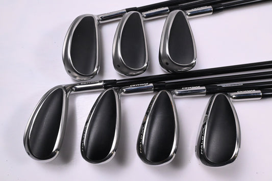 Cleveland Halo XL Full Face Irons / 6-PW+DW+SW / Senior Flex UST Helium 60i