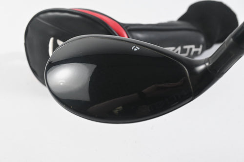 Left Hand TaylorMade Stealth 2 HD #4 Hybrid / 23 Degree / Regular Flex Speeder