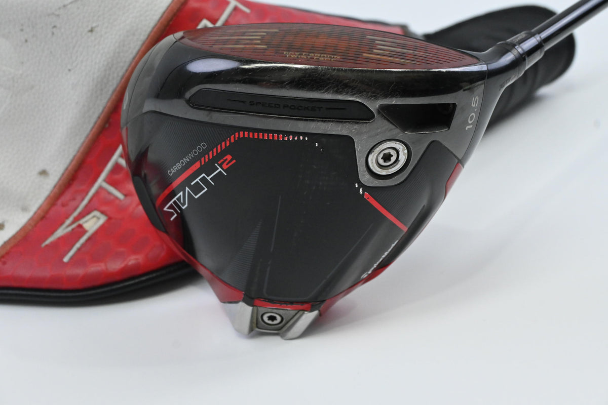 Taylormade Stealth 2 Driver / 10.5 Degree / Regular Flex Ventus TR Red 5 Shaft