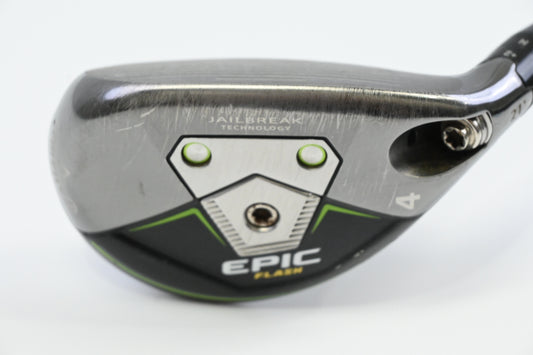 Callaway Epic Flash #4 Hybrid / 21 Degree / Regular Flex Cypher 60 Shaft