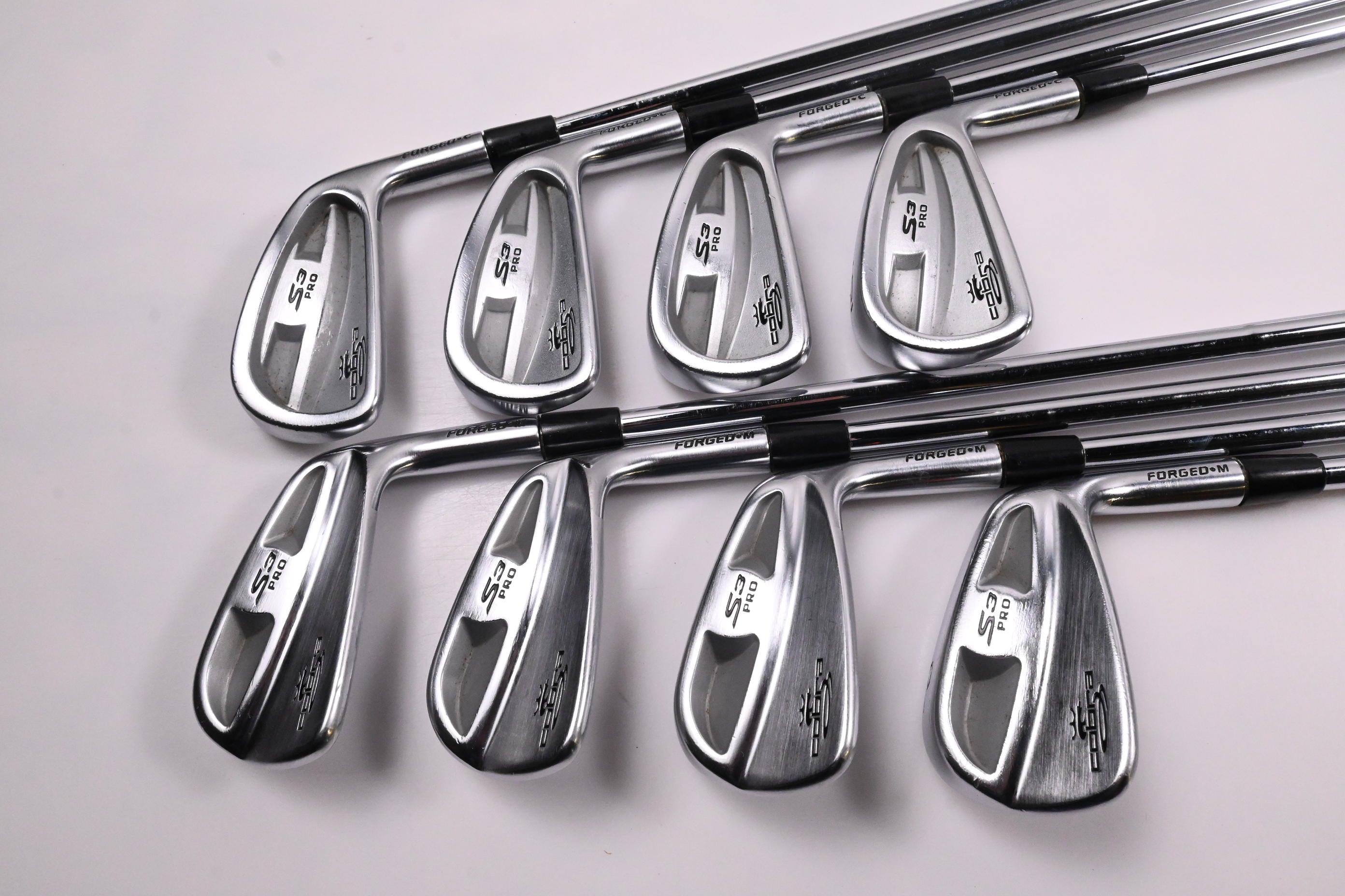 Cobra S3 Pro Irons / 3-PW / Stiff Flex Dynamic Gold S300 Shafts