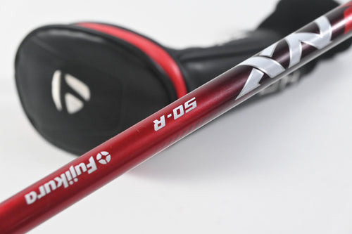 Left Hand TaylorMade Stealth 2 HD #4 Hybrid / 23 Degree / Regular Flex Speeder