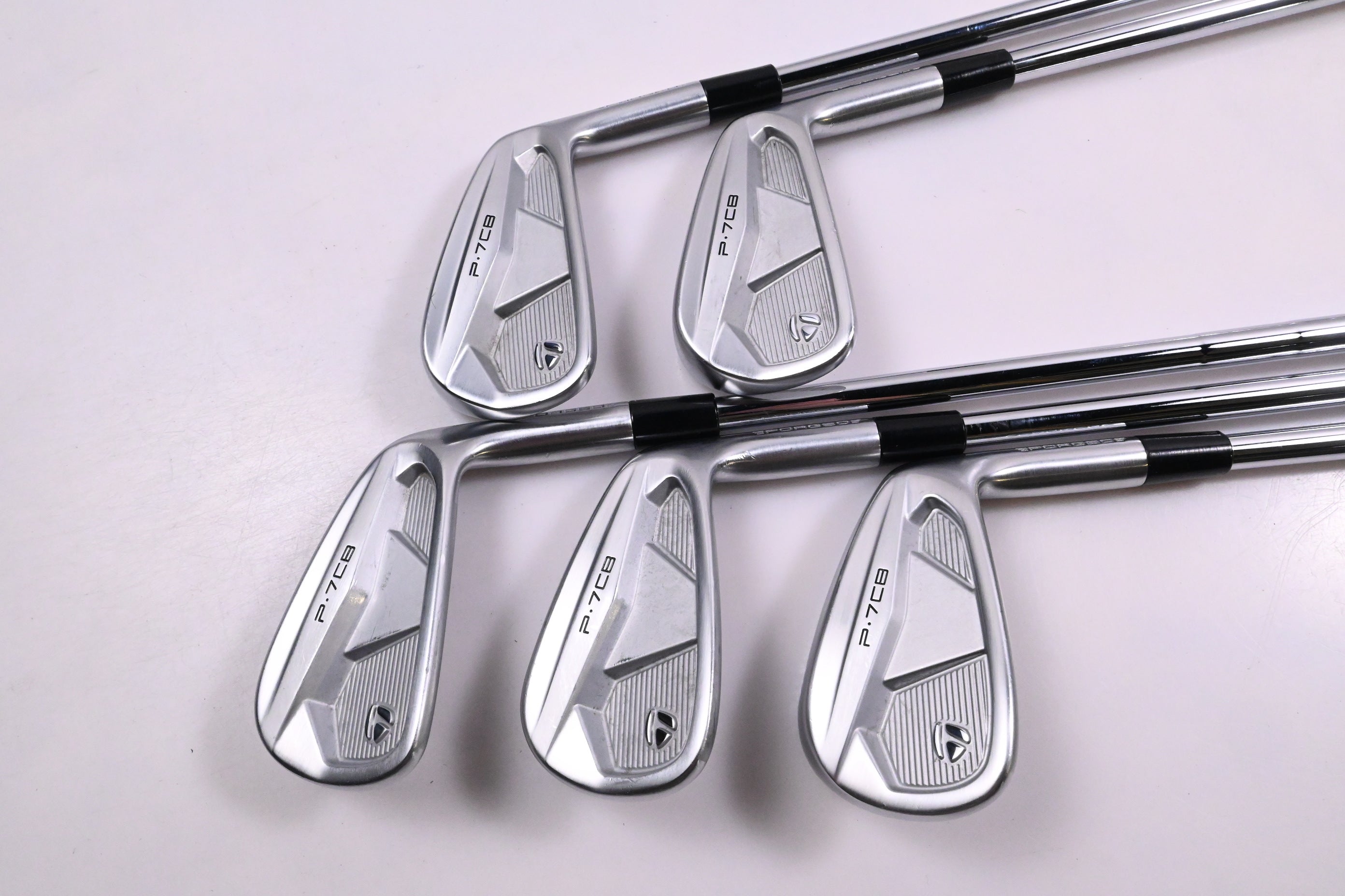 Taylormade P.7CB Irons / 5-9i / Stiff Flex KBS Tour Shafts