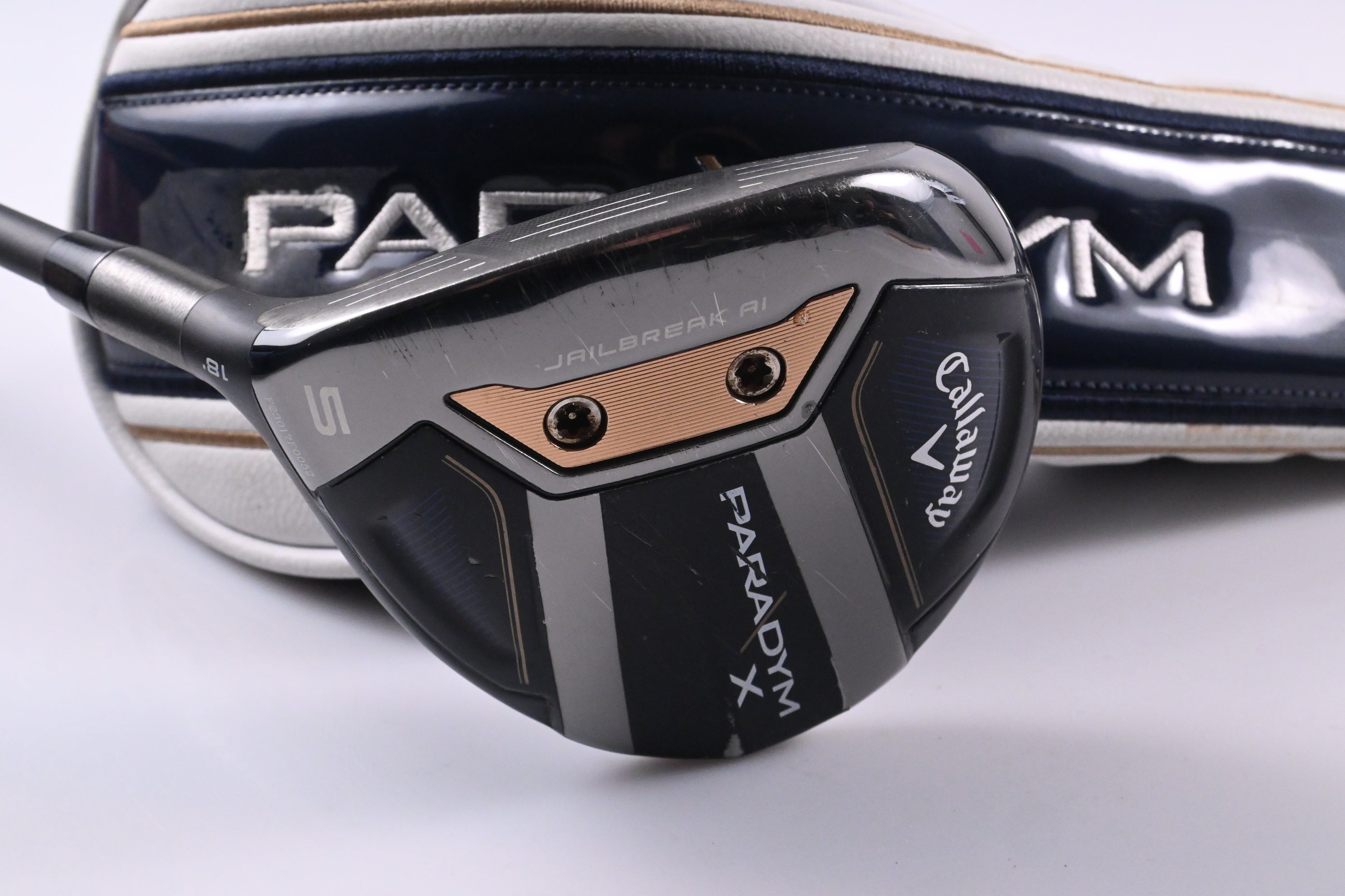 Left Hand Callaway Paradym X #5 Wood / 18 Degree / Regular Flex Tensei AV Blue
