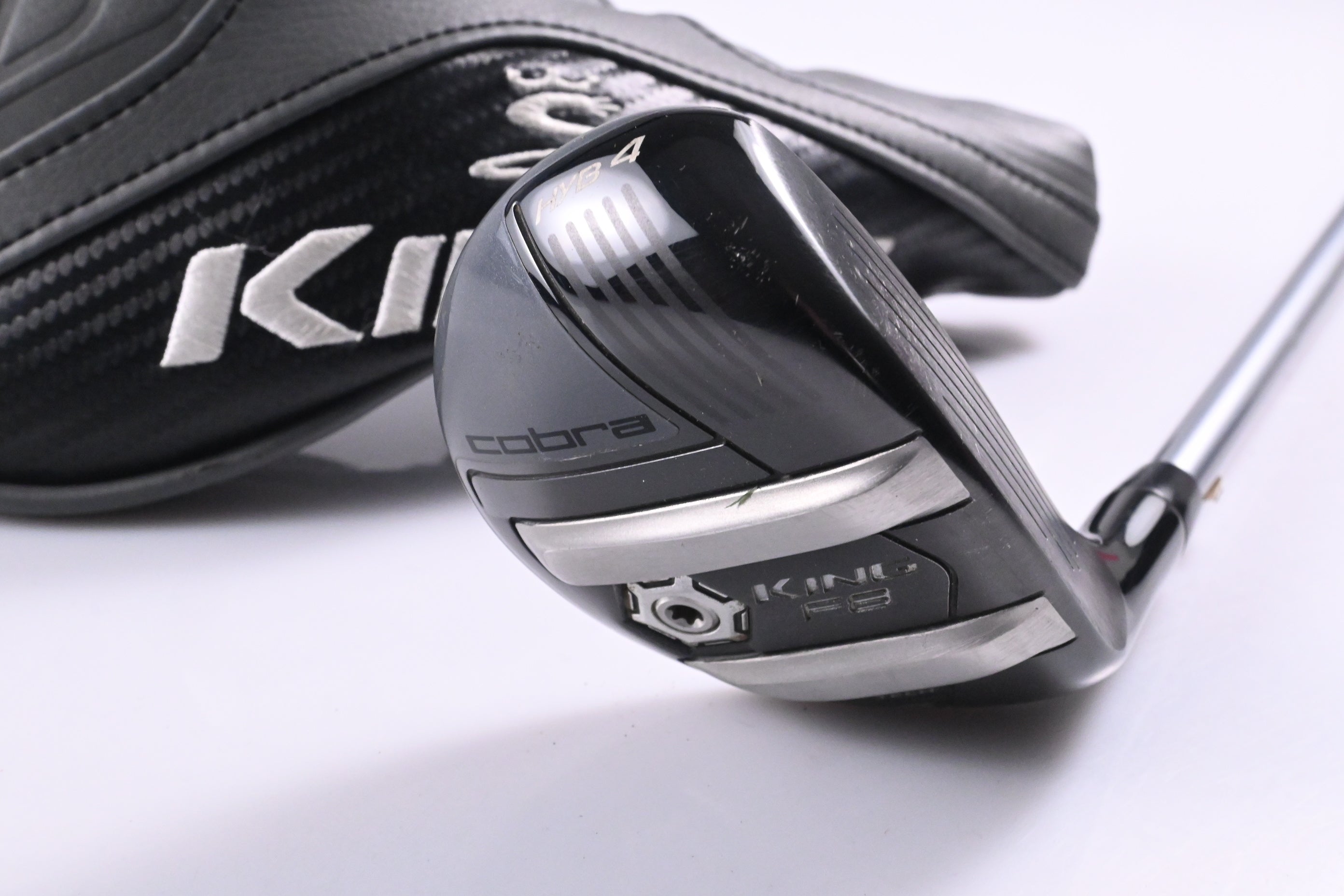 Cobra King F8 #4 Hybrid / 22 Degree / Regular Flex Rogue Pro 75 Shaft