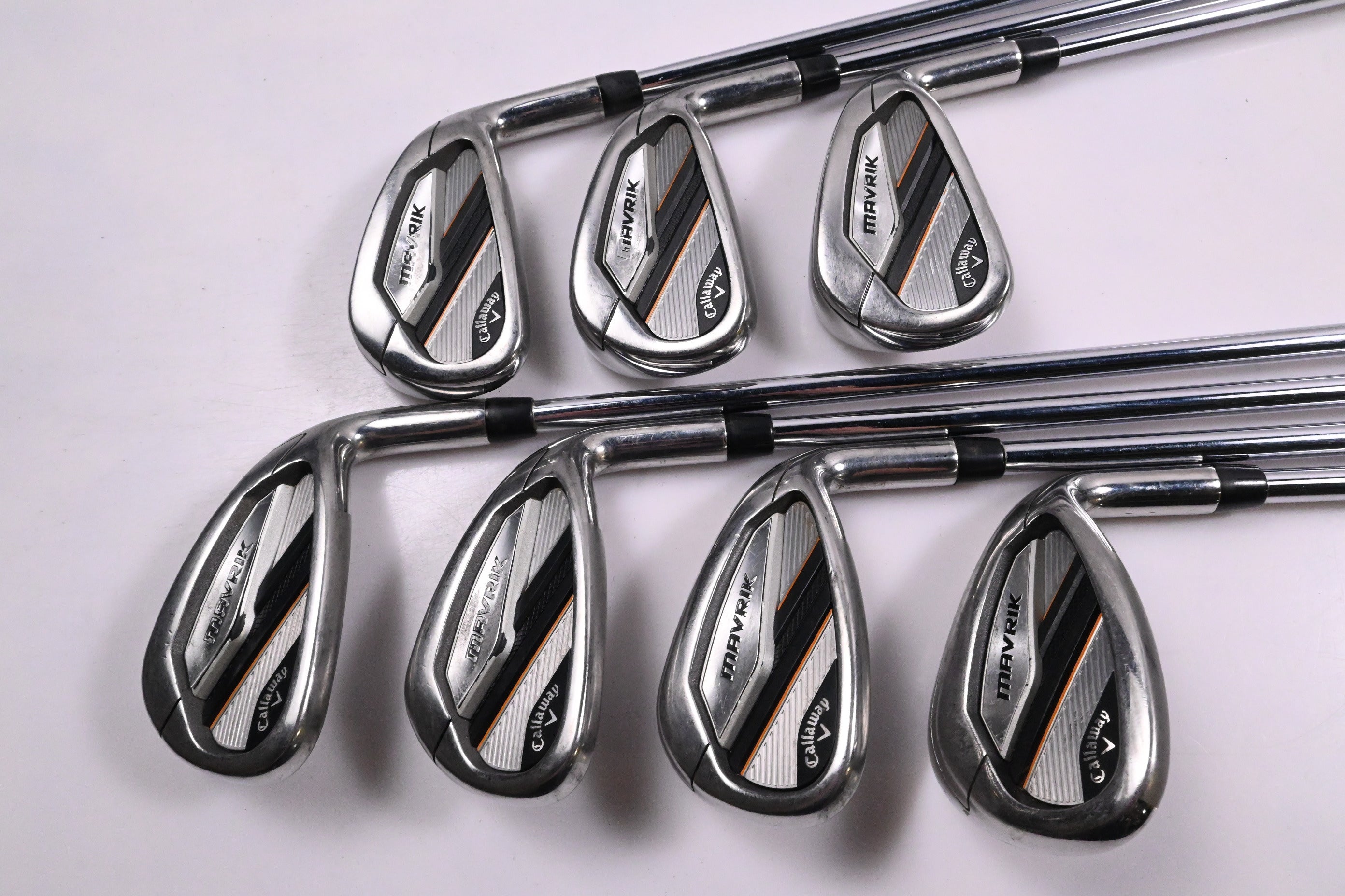 Callaway Mavrik Irons / 5-PW+SW / Regular Flex Elevate 95 Shafts