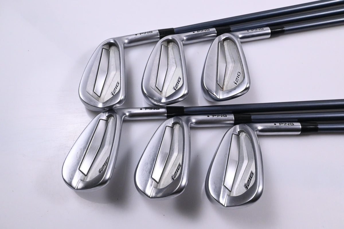 Ping i210 Irons / 5-PW / Black Dot / Regular Flex Ping Alta CB Slate AWT Shafts