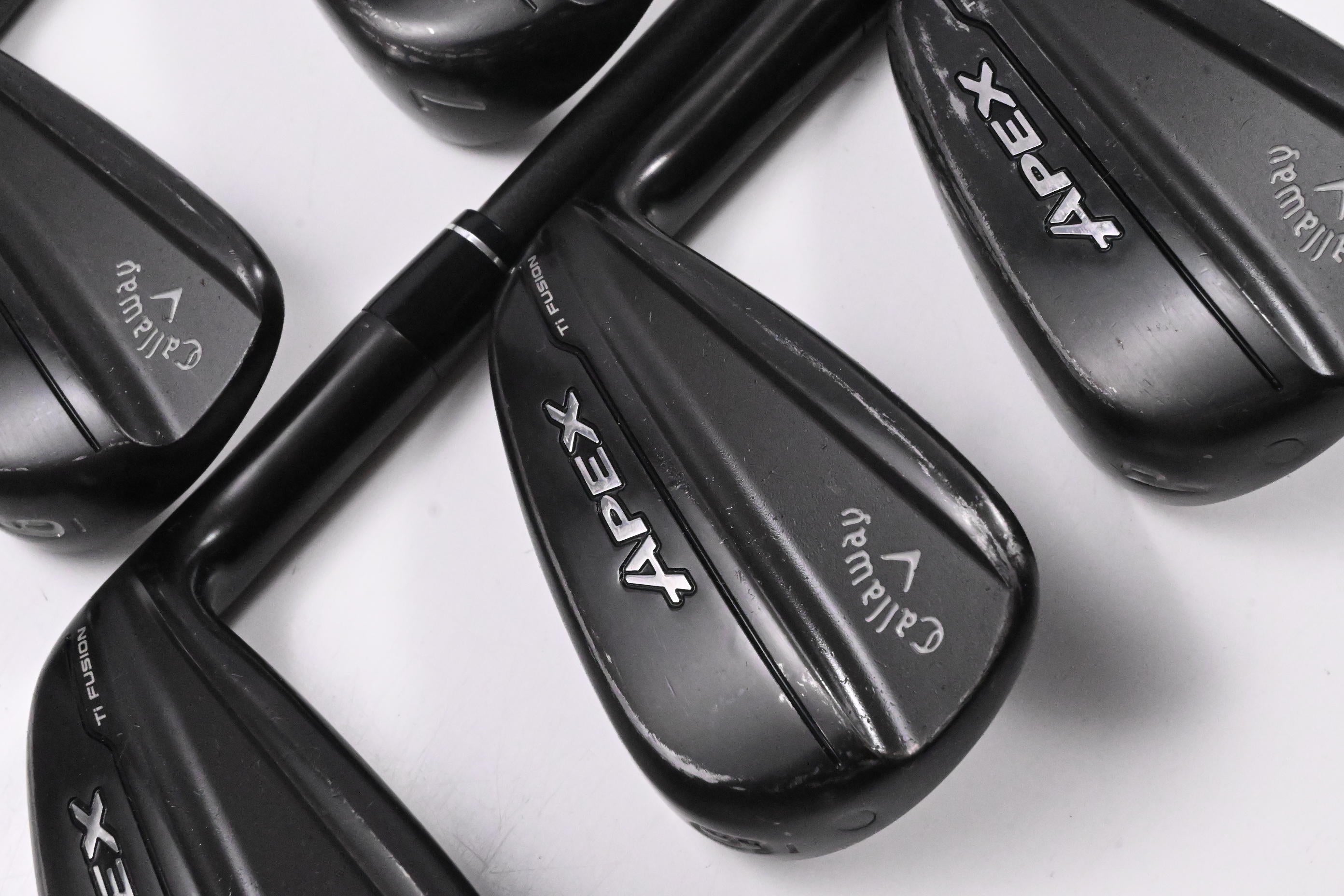 Callaway Apex Ti Fusion Irons / 6-PW / Stiff Flex Dynamic Gold S300 Shafts
