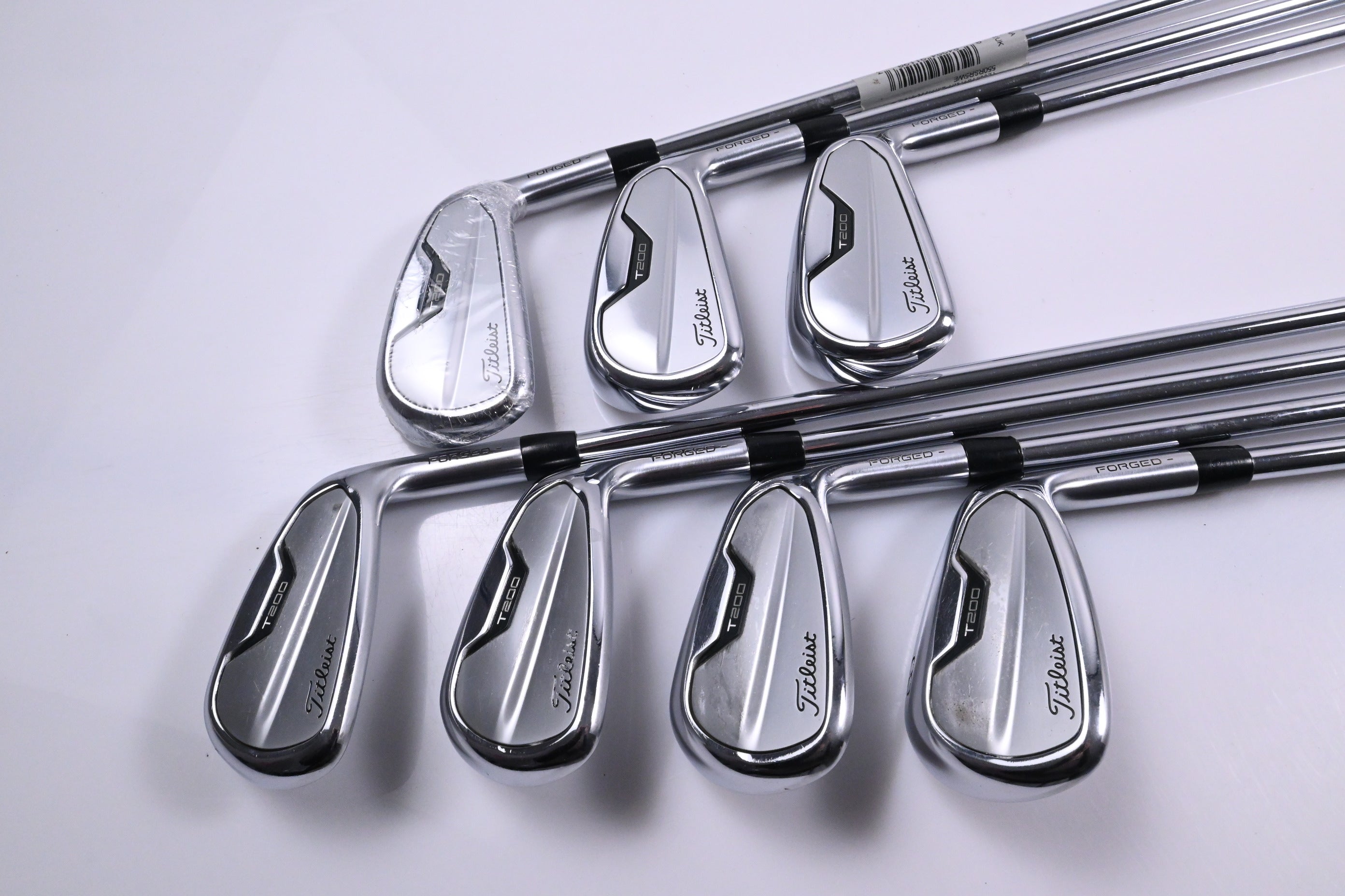 Titleist T200 2021 Irons / 5-PW+48° / Regular Flex AMT Black R300 Shafts