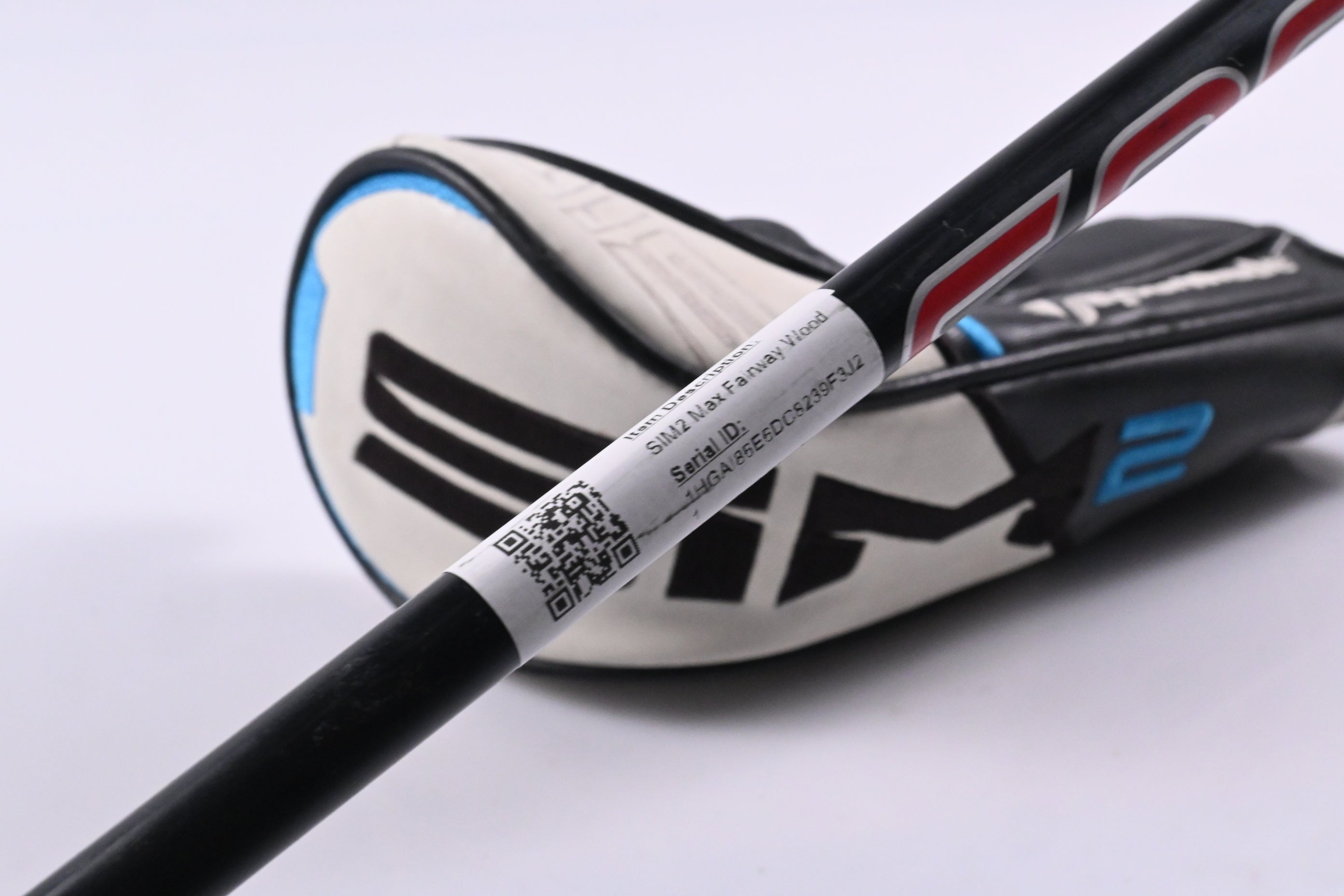 Taylormade SIM2 Max #3 Wood / 15 Degree / Regular Flex HZRDUS Red CB 60 Shaft