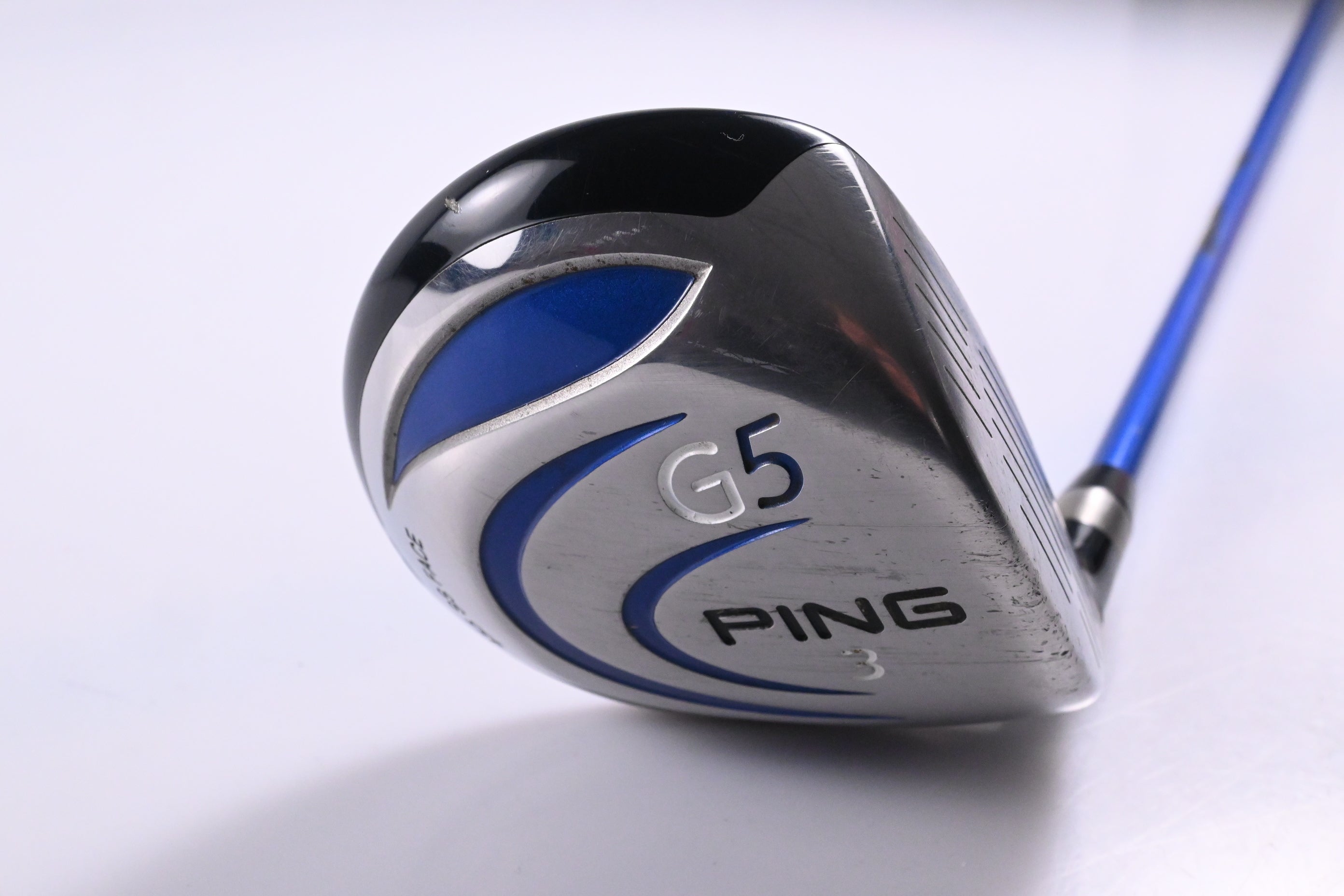 Ping G5 #3 Wood / 13 Degree / Stiff Flex Grafalloy ProLaunch Blue 75 Shaft