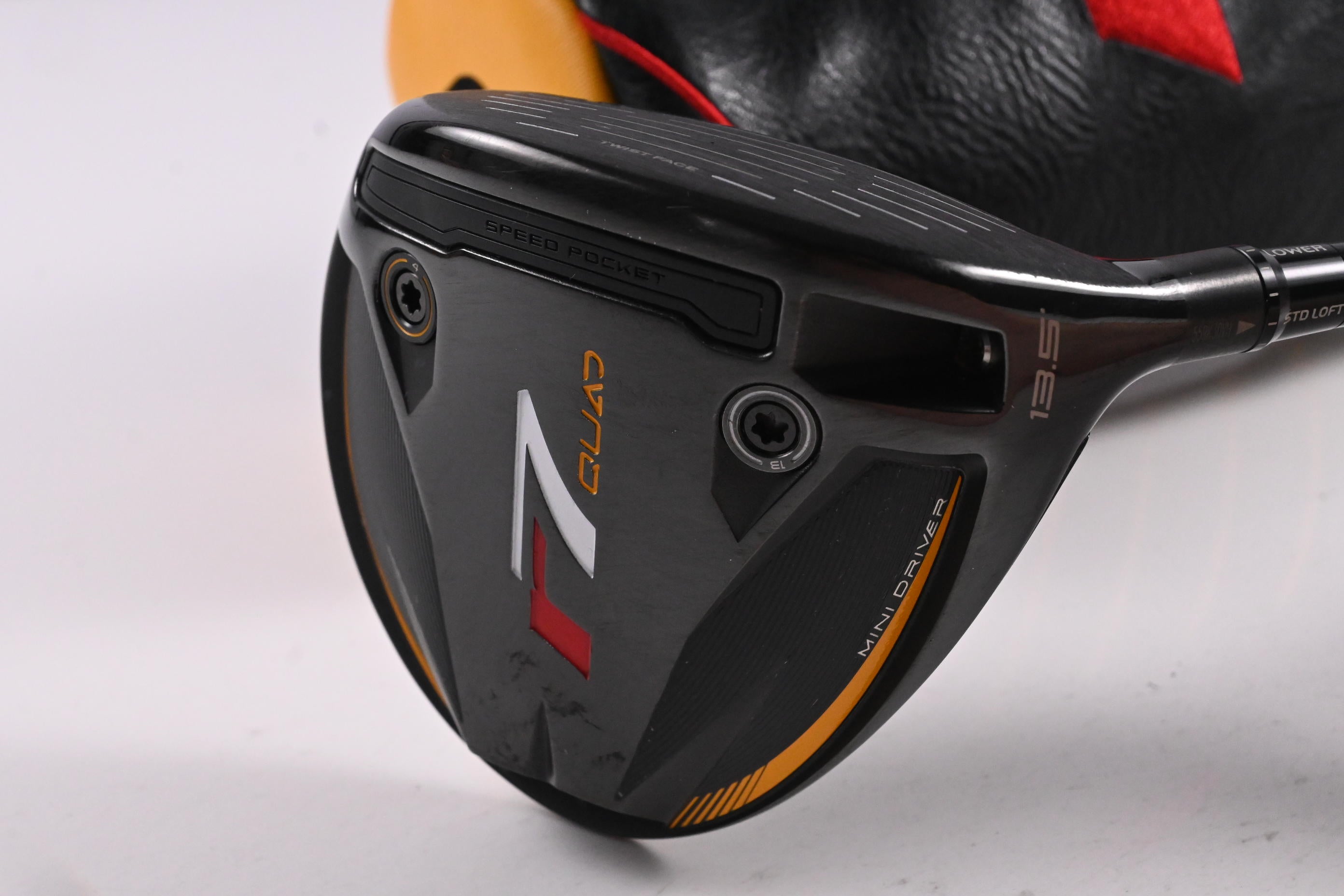 Taylormade R7 Quad Mini Driver / 13.5 Degree / Stiff Flex Fujikura Speeder 6