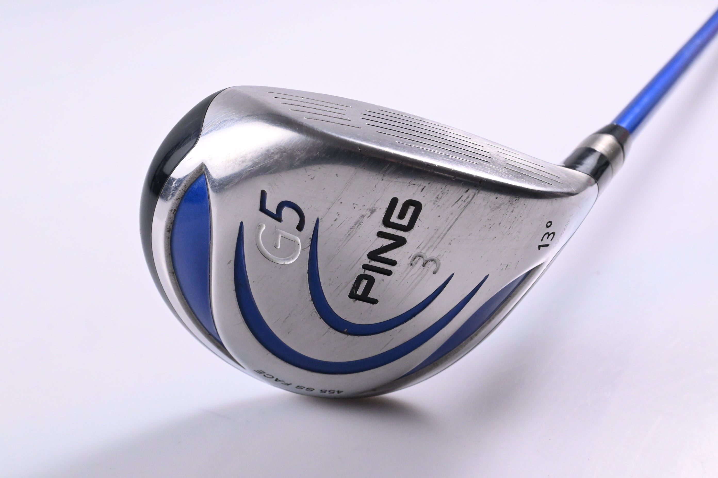 Ping G5 #3 Wood / 13 Degree / Stiff Flex Grafalloy ProLaunch Blue 75 Shaft