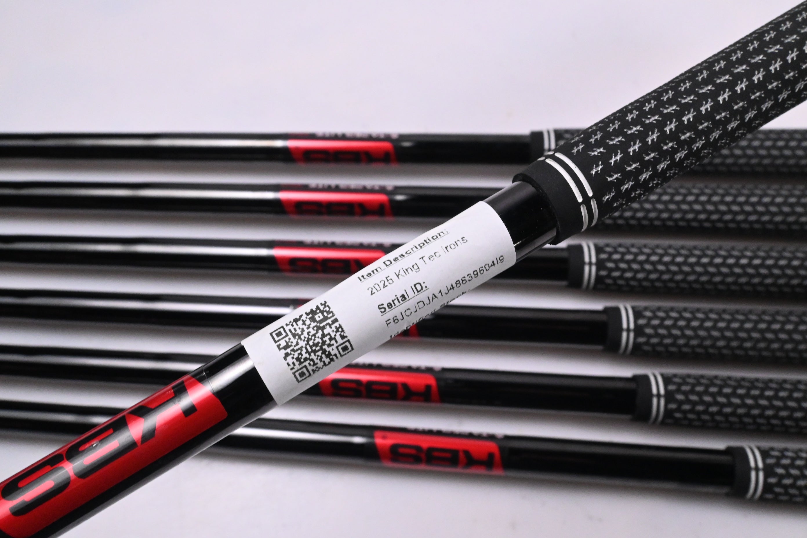 Cobra 2025 King Tec Irons / 5-PW+GW / Stiff Flex KBS $-Taper Lite 100 Shafts