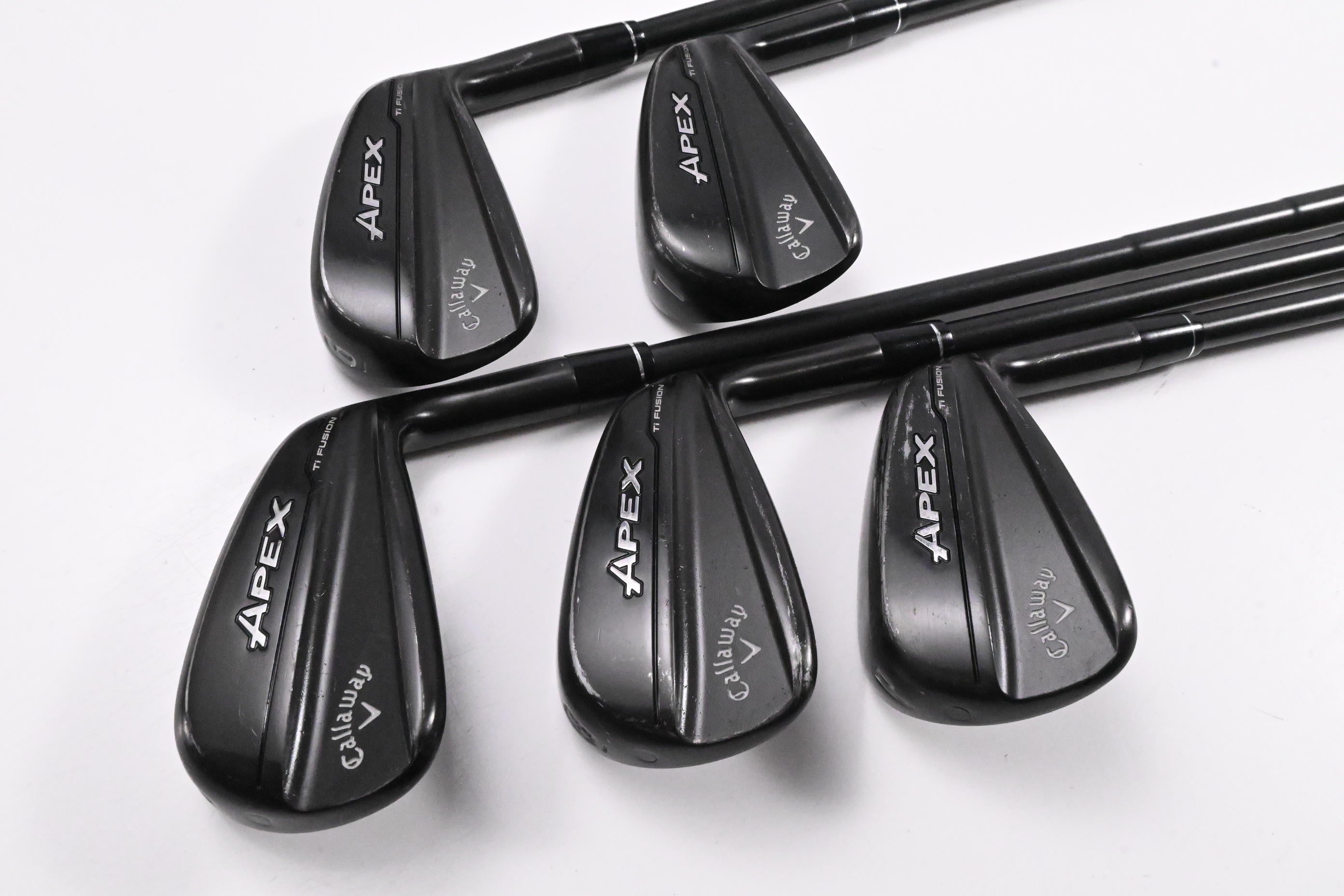 Callaway Apex Ti Fusion Irons / 6-PW / Stiff Flex Dynamic Gold S300 Shafts