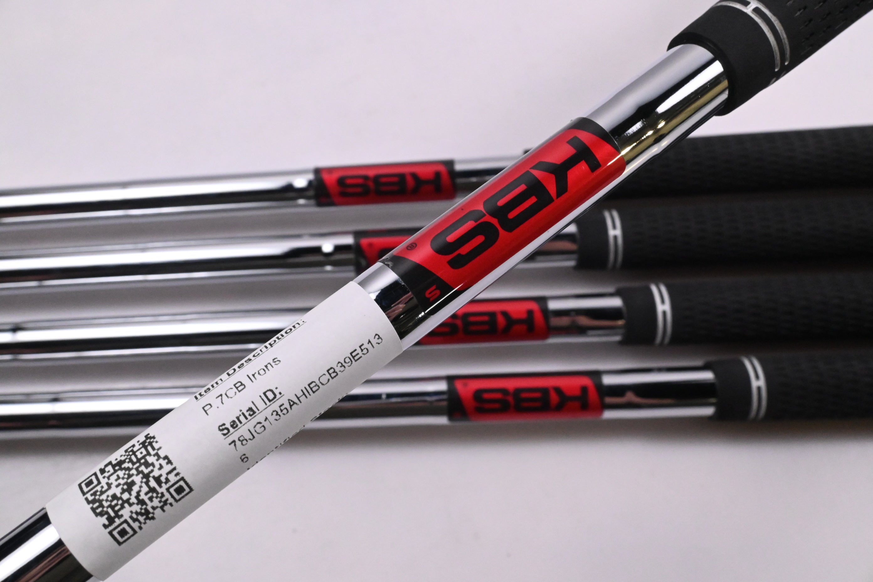 Taylormade P.7CB Irons / 5-9i / Stiff Flex KBS Tour Shafts