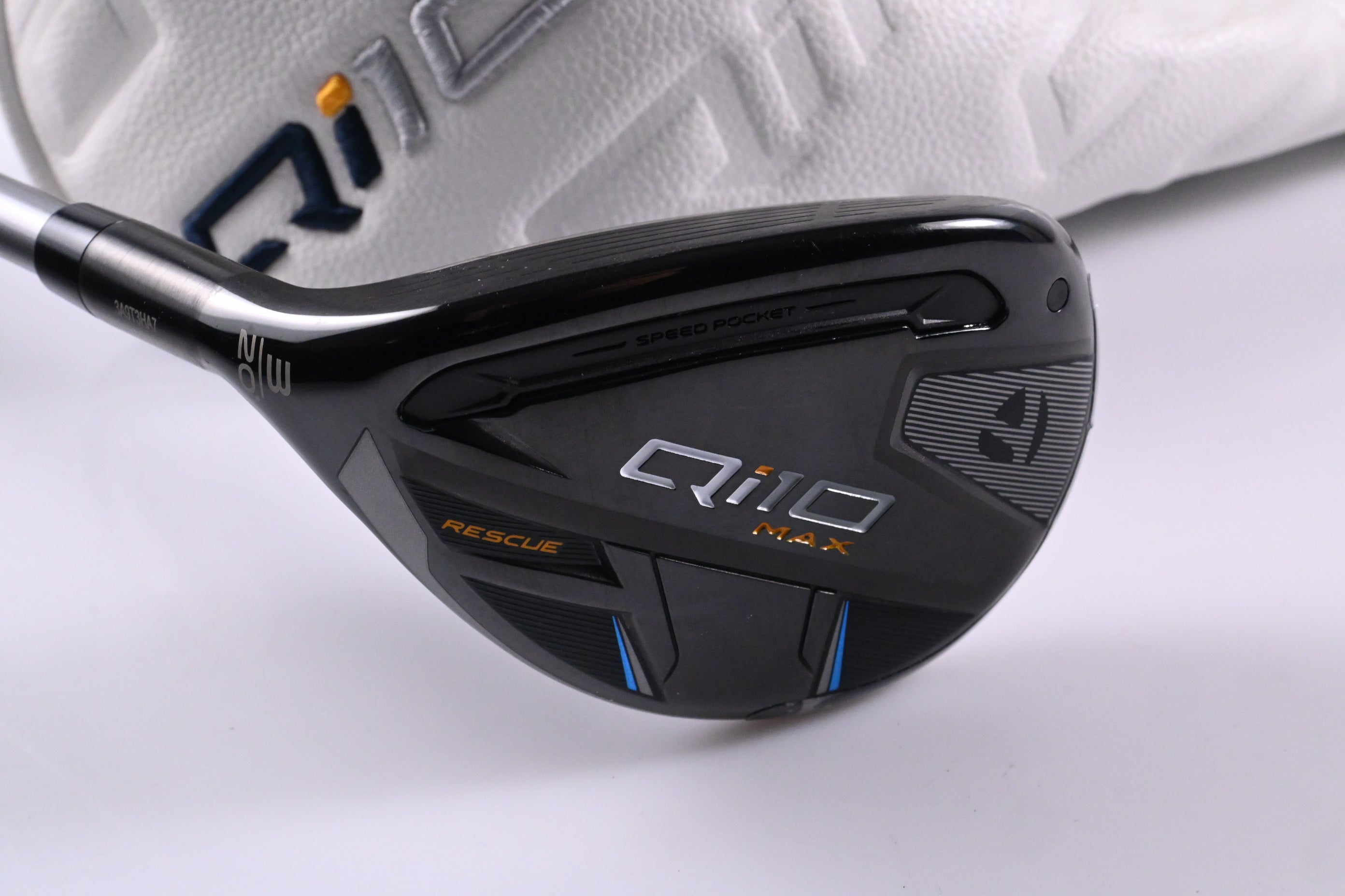 Left Hand Taylormade Qi10 Max #3 Hybrid / 20 Degree / Stiff Flex Speeder NX 60