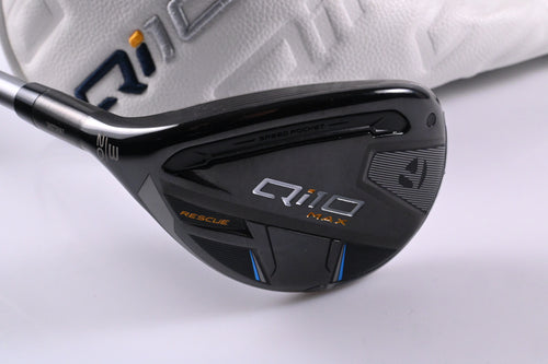 Left Hand Taylormade Qi10 Max #3 Hybrid / 20 Degree / Stiff Flex Speeder NX 60