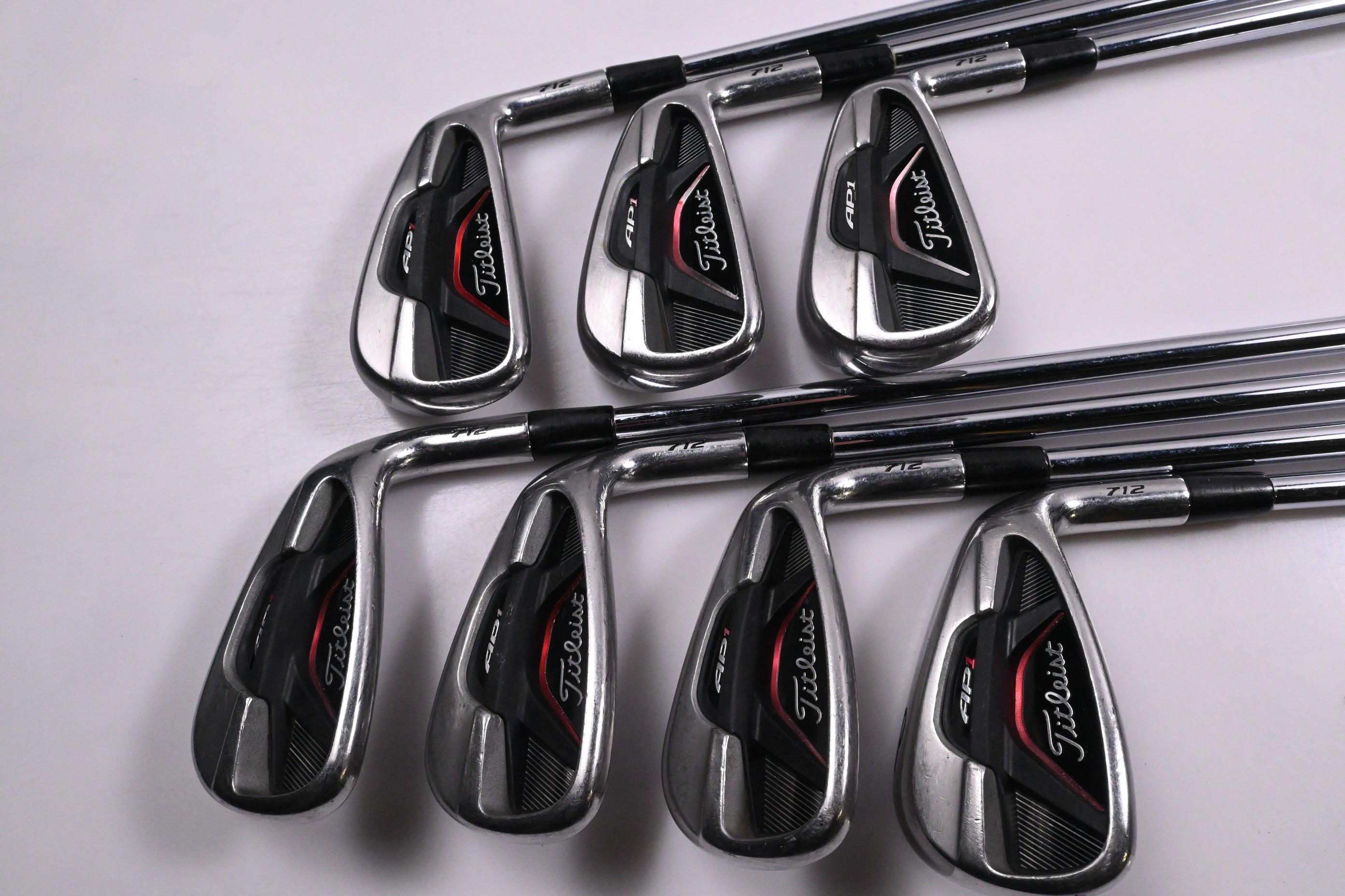 Titleist 712 AP1 Irons / 5-PW+GW / Regular Flex Dynalite Gold XP R300 Shafts