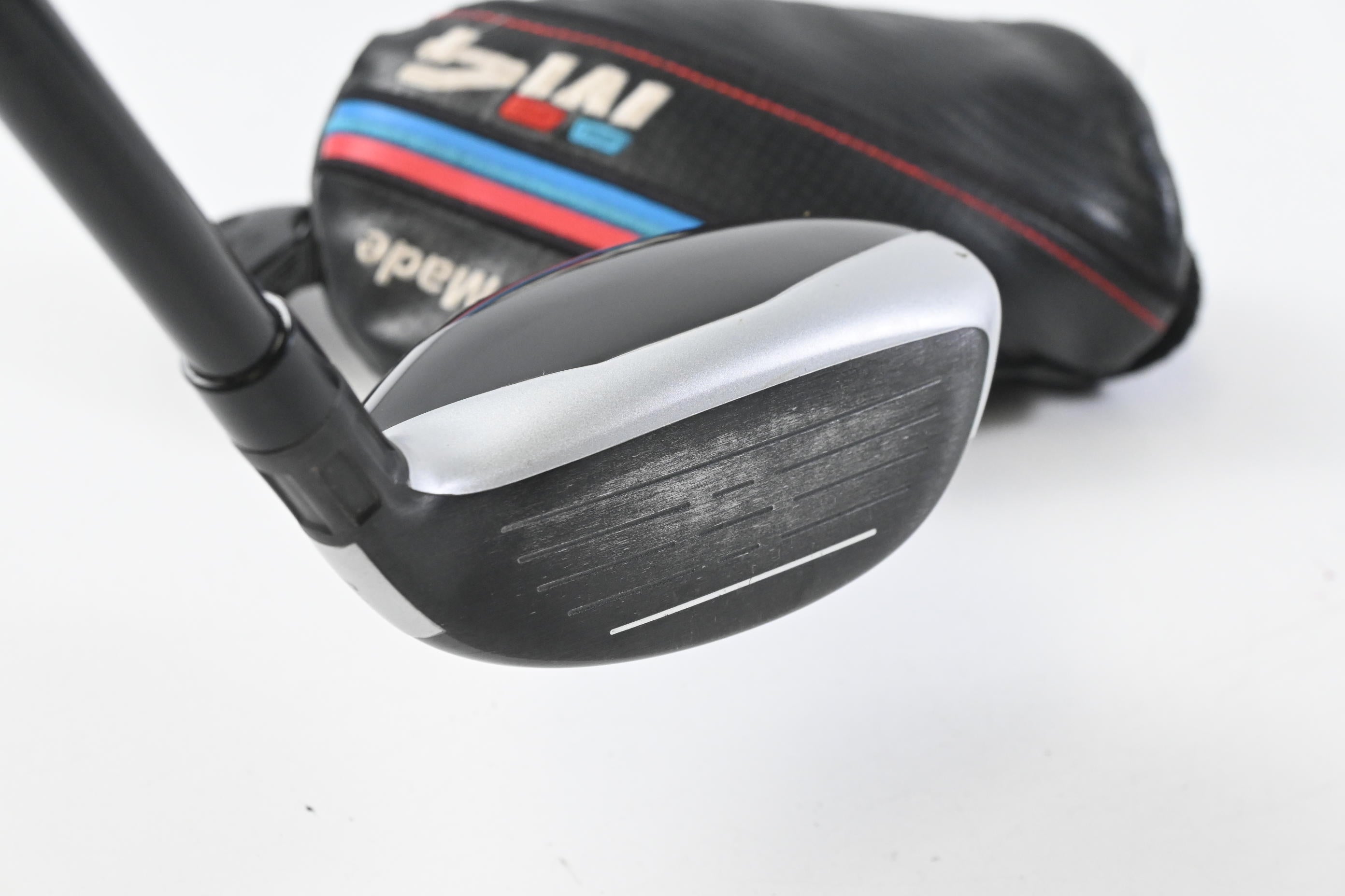 Left Hand Taylormade M4 #4 Hybrid / 22 Degree / Stiff Flex Fujikura Atmos Red 7