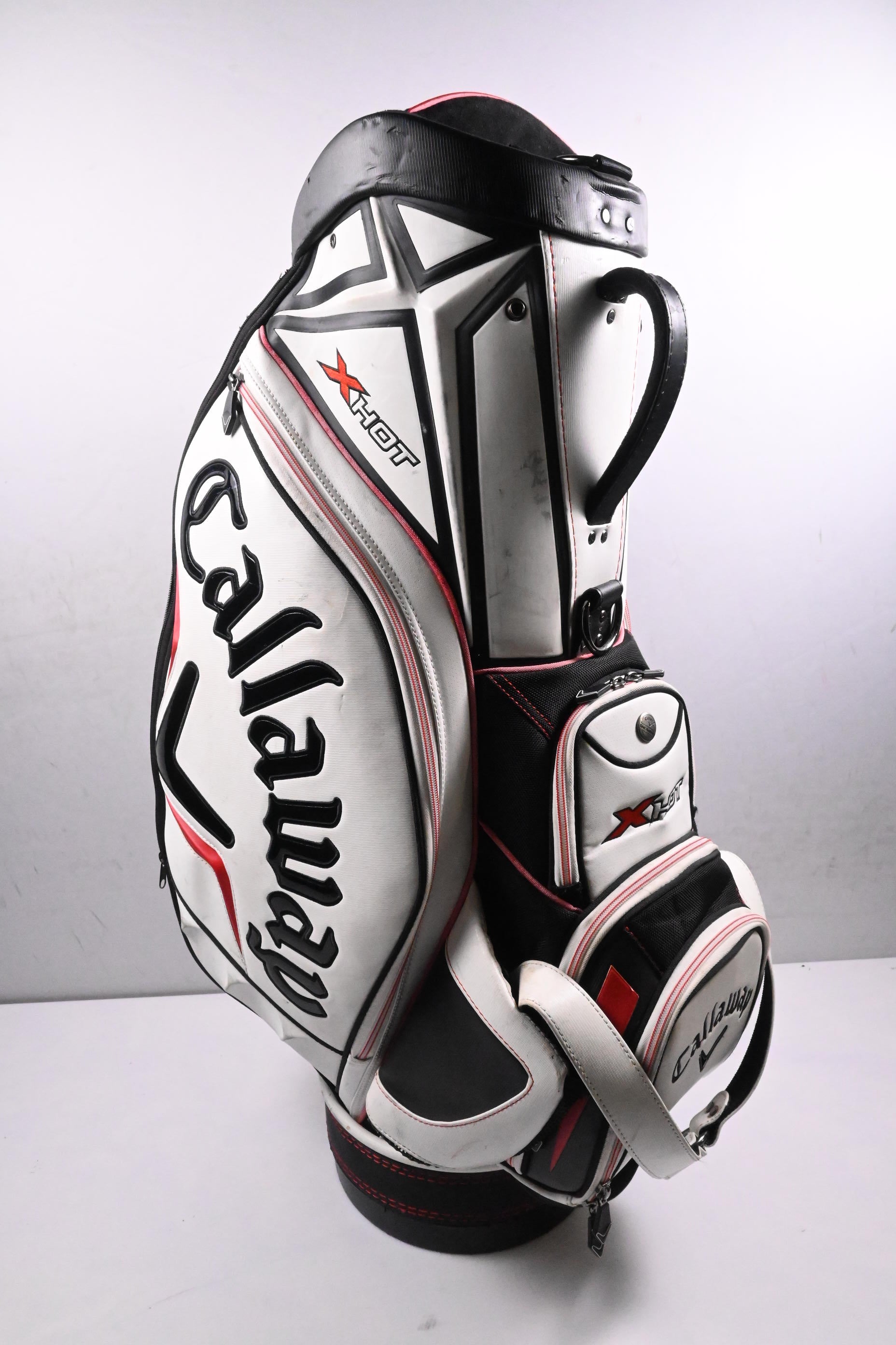 Callaway X Hot Tour Bag / 6-Way Divider / White, Black