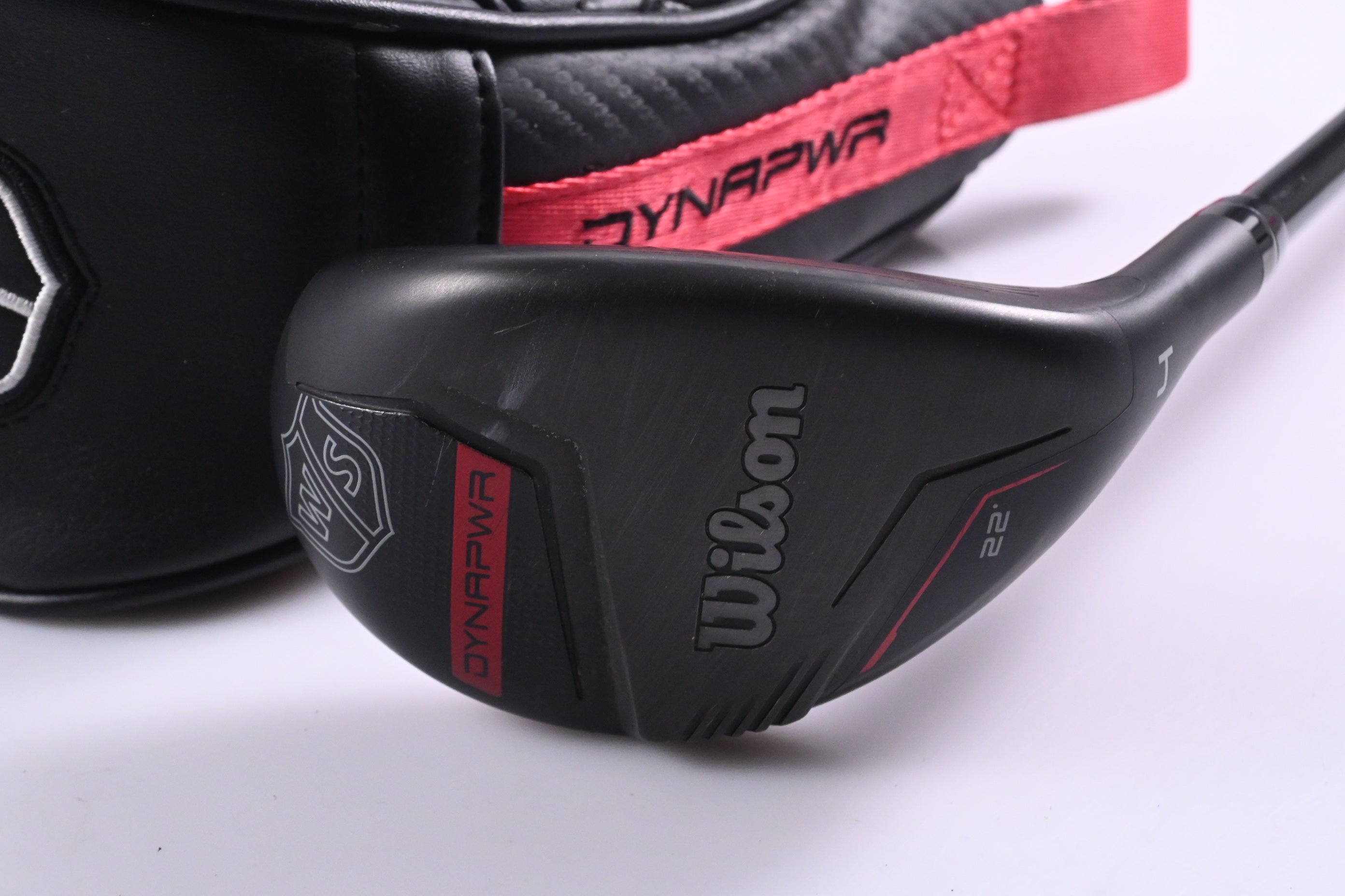 Wilson Dynapwr 2023 #4 Hybrid / 22 Degree / Regular Flex HZRDUS Smoke Red RDX 70