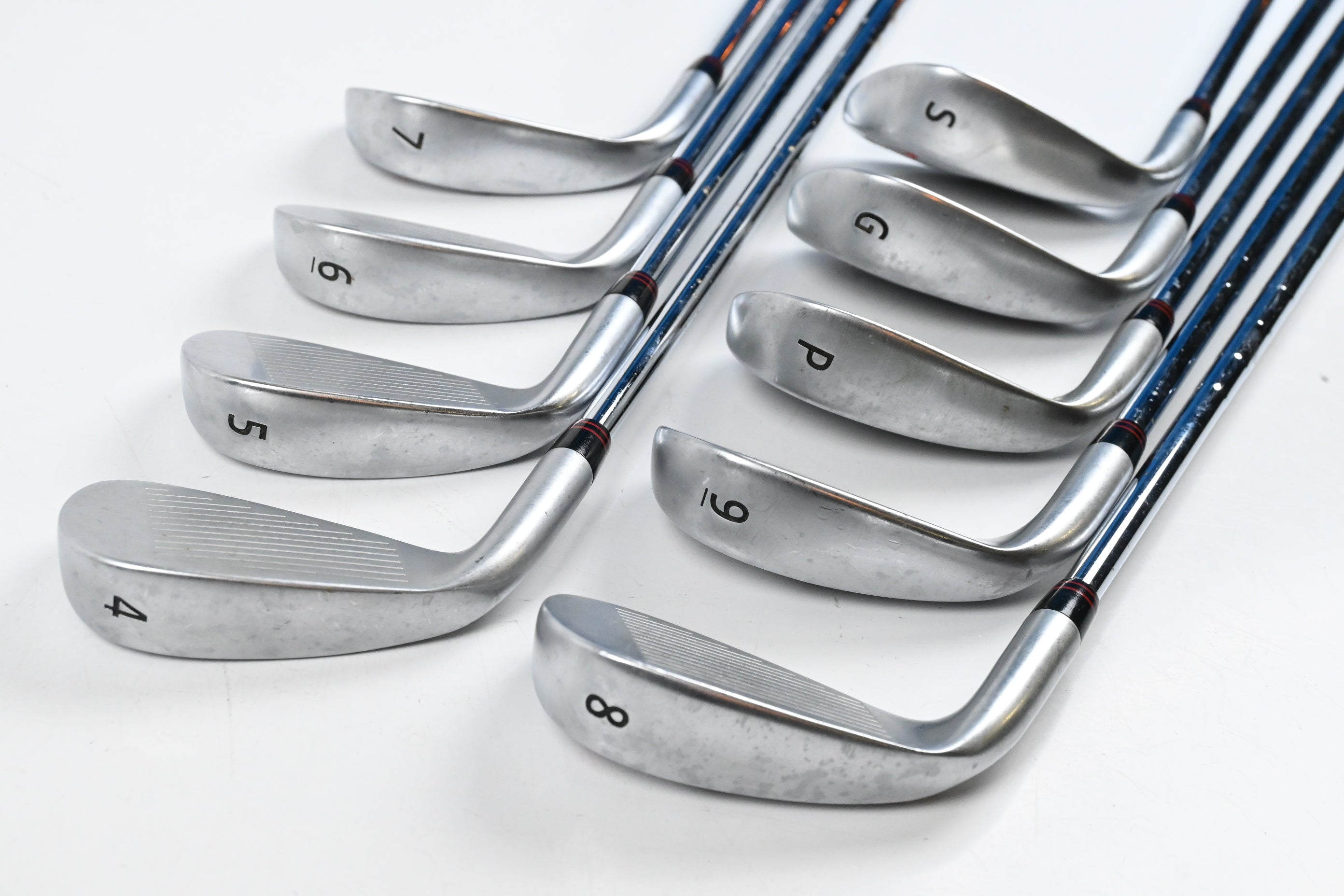 Benross Delta X Irons / 4-PW+GW+SW / Stiff Flex KBS Tour 105 Shafts
