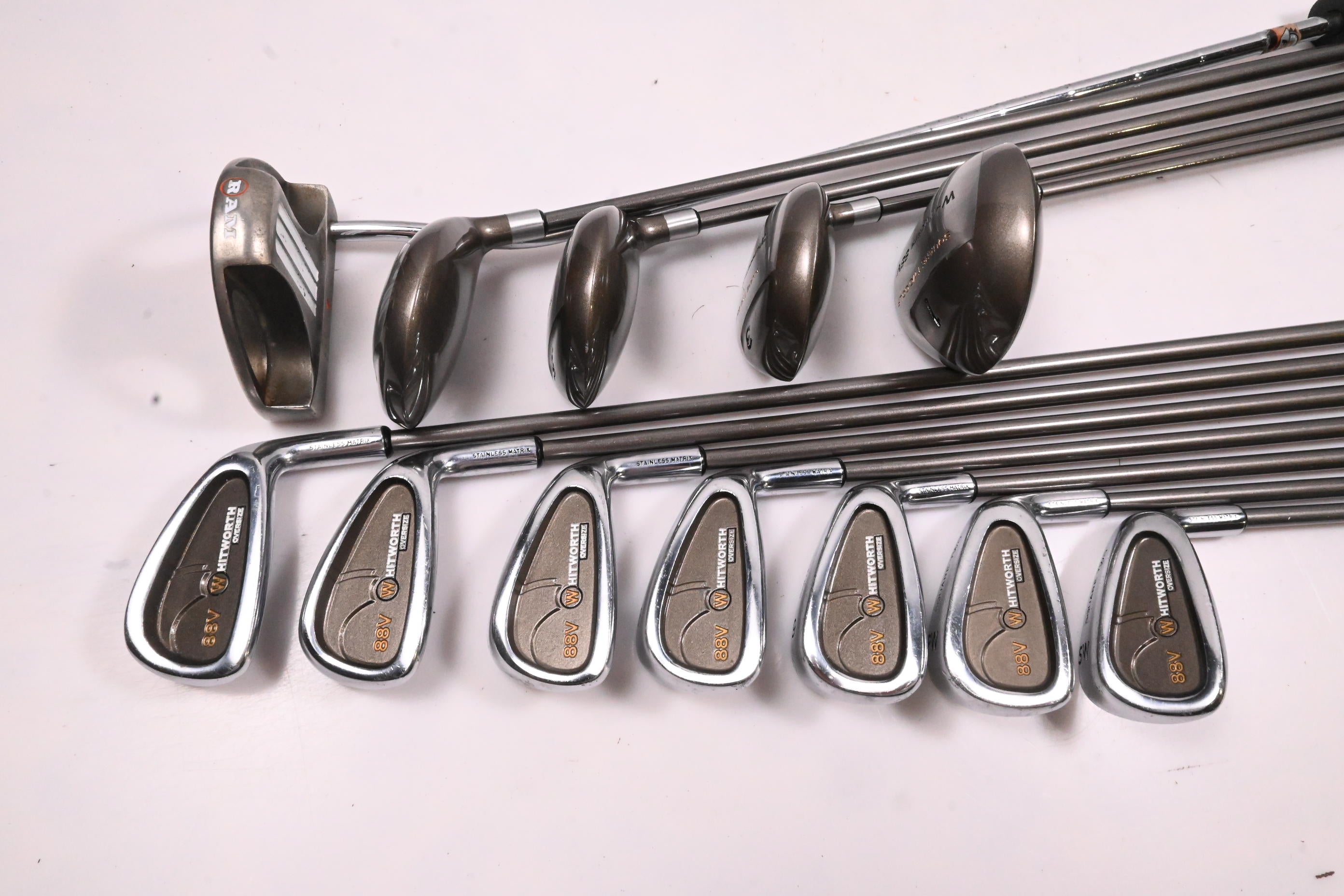WhitWorth Oversize Package Set / Woods, Irons, Putter, Bag