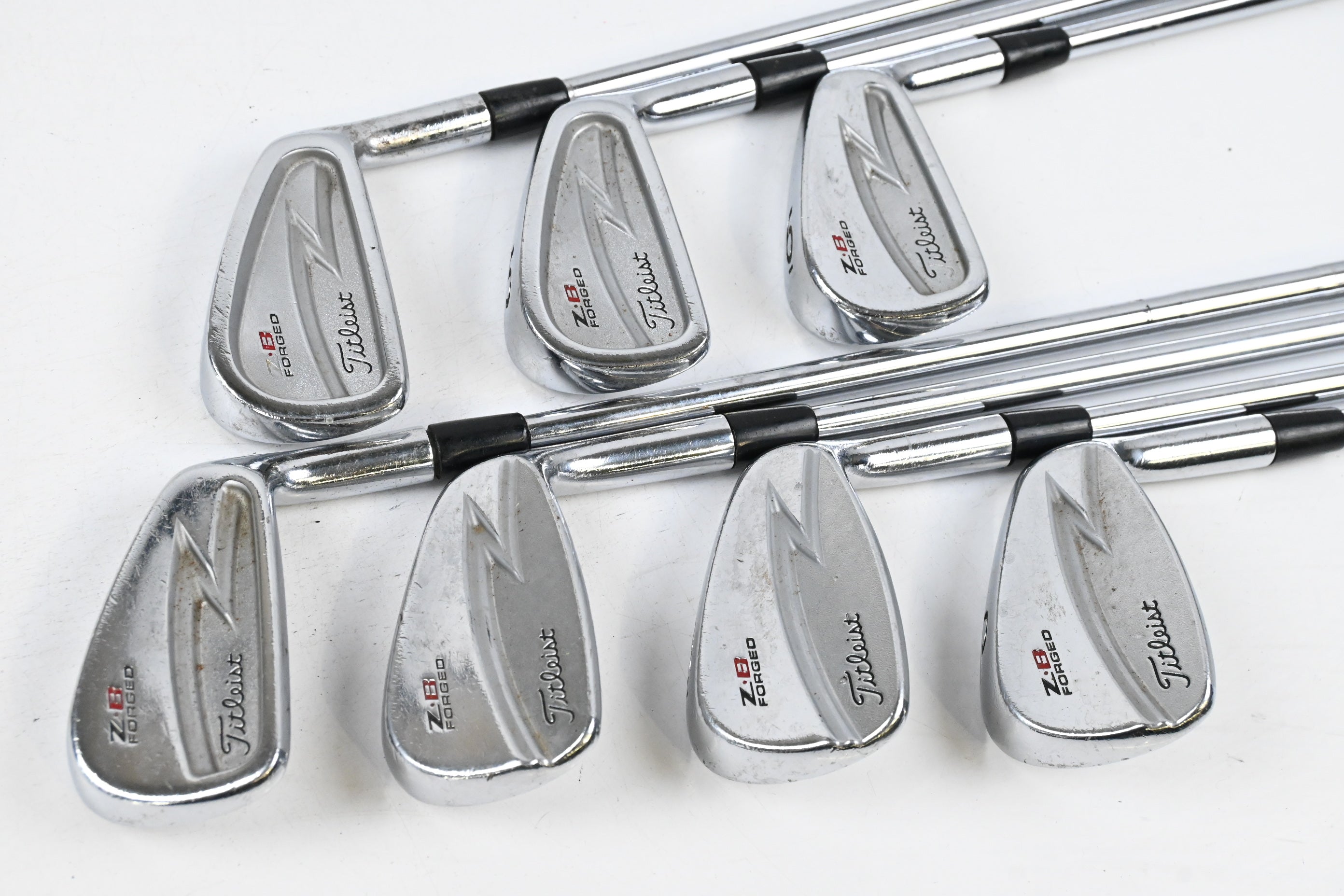 Titleist ZB Forged Irons / 4-PW / Stiff Flex Steel Shafts