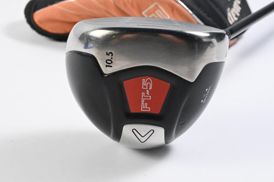 Callaway FT-5 Driver / 10.5 Degree / Stiff Flex Fujikura Fit-On 360 Shaft