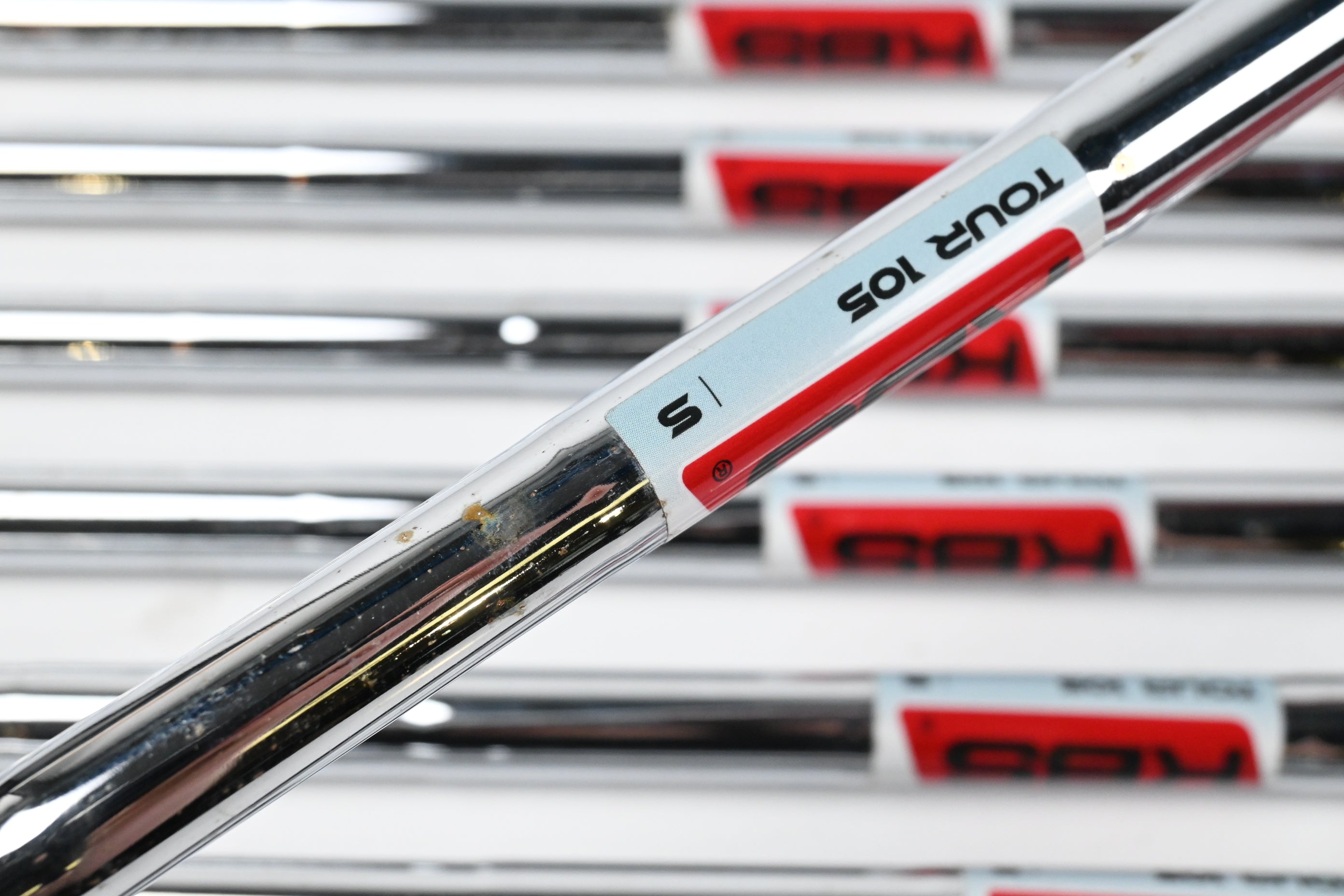 Benross Delta X Irons / 4-PW+GW+SW / Stiff Flex KBS Tour 105 Shafts