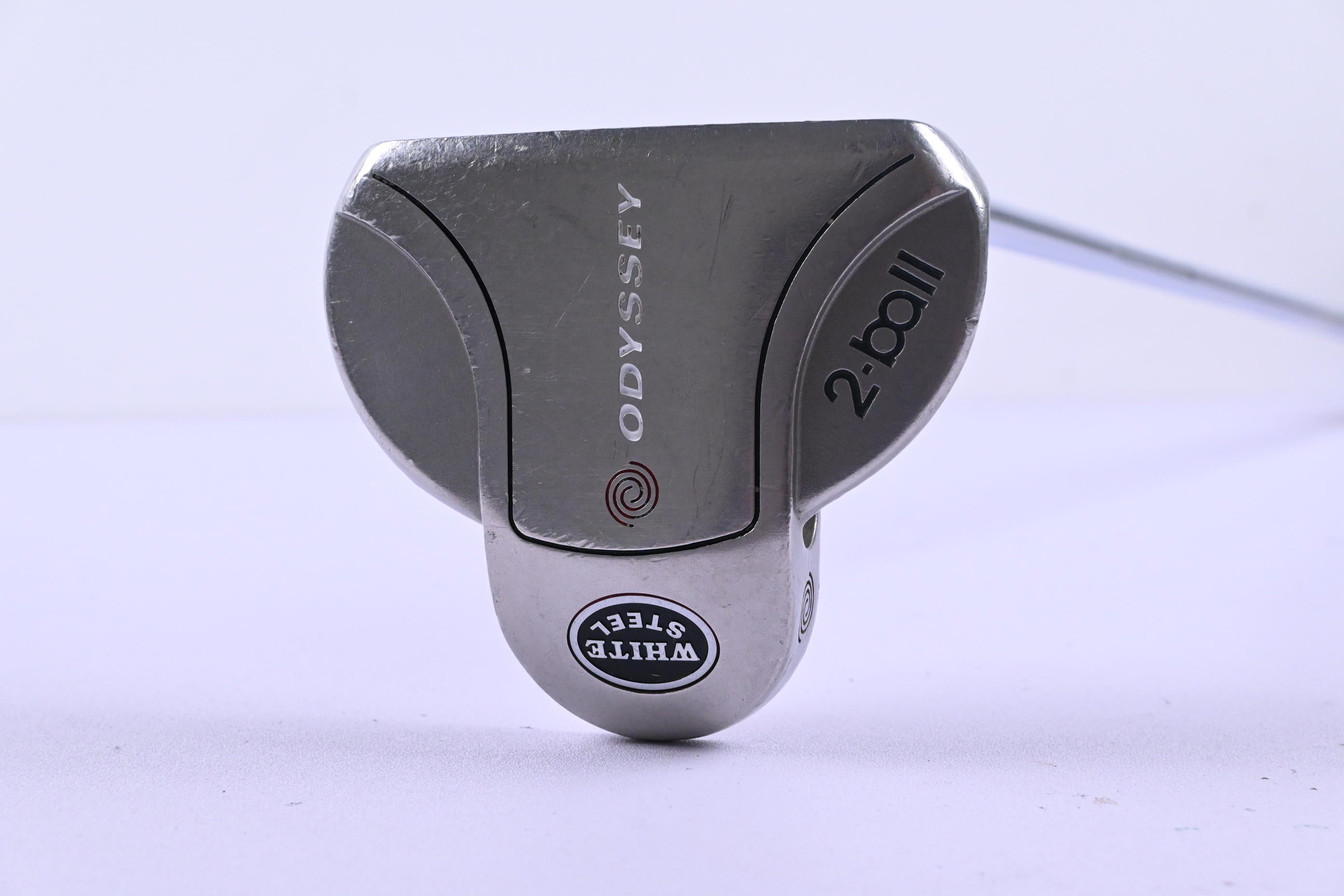 Odyssey White Steel 2 Ball Putter / 35 Inch