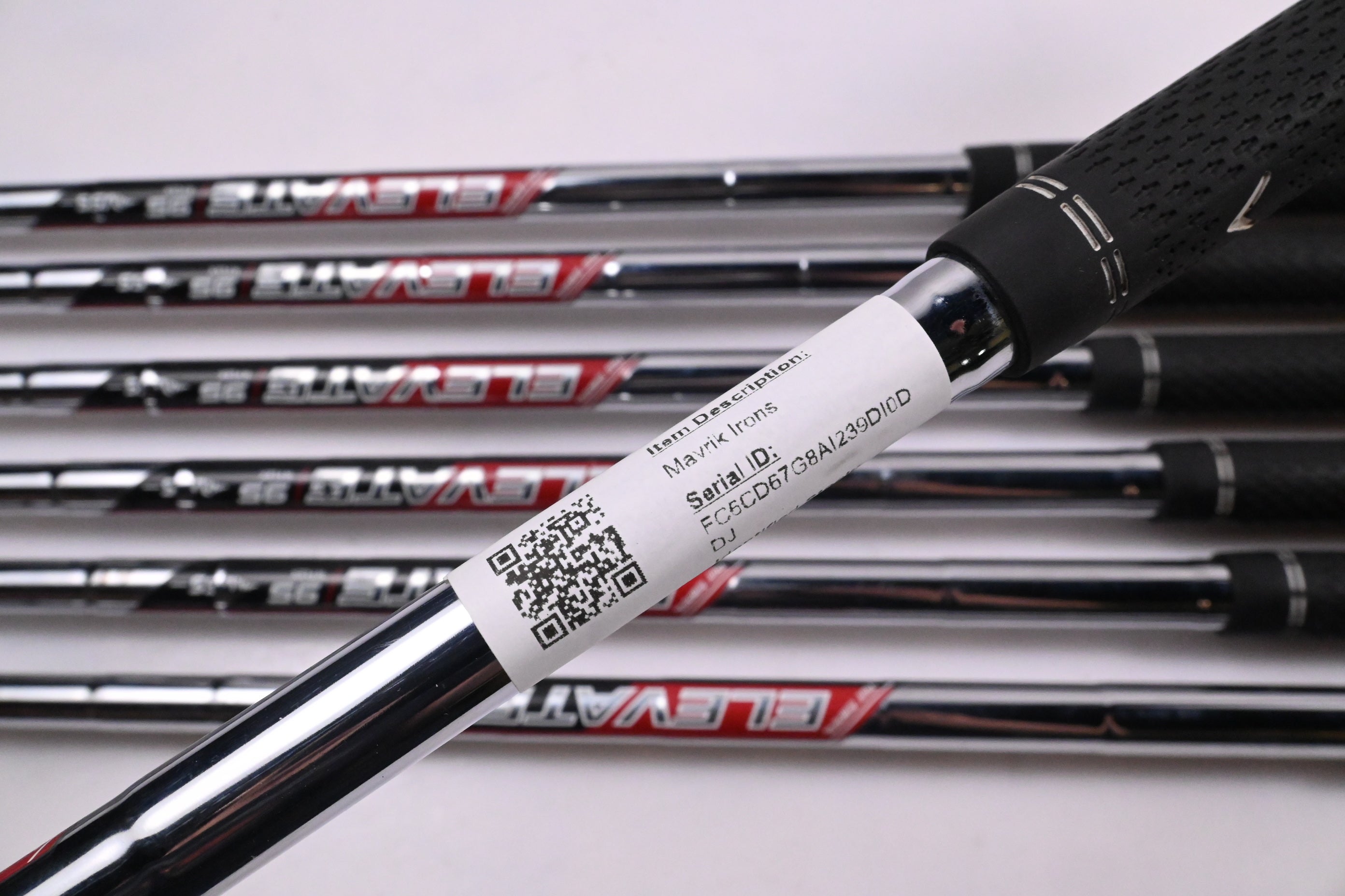 Callaway Mavrik Irons / 5-PW+SW / Regular Flex Elevate 95 Shafts