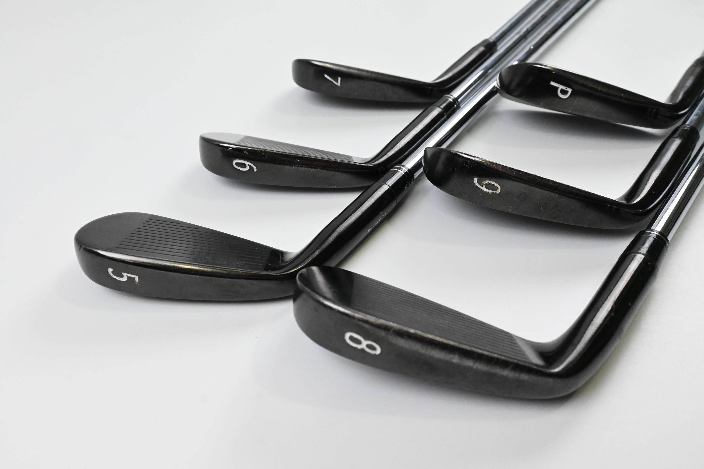 Miura MB-101 Black Irons / 5-PW / Stiff Flex True Temper GS85 Shafts