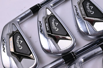 Callaway Apex DCB Irons / 4-PW+GW / Regular Flex XP ST15 95 R300 Shafts
