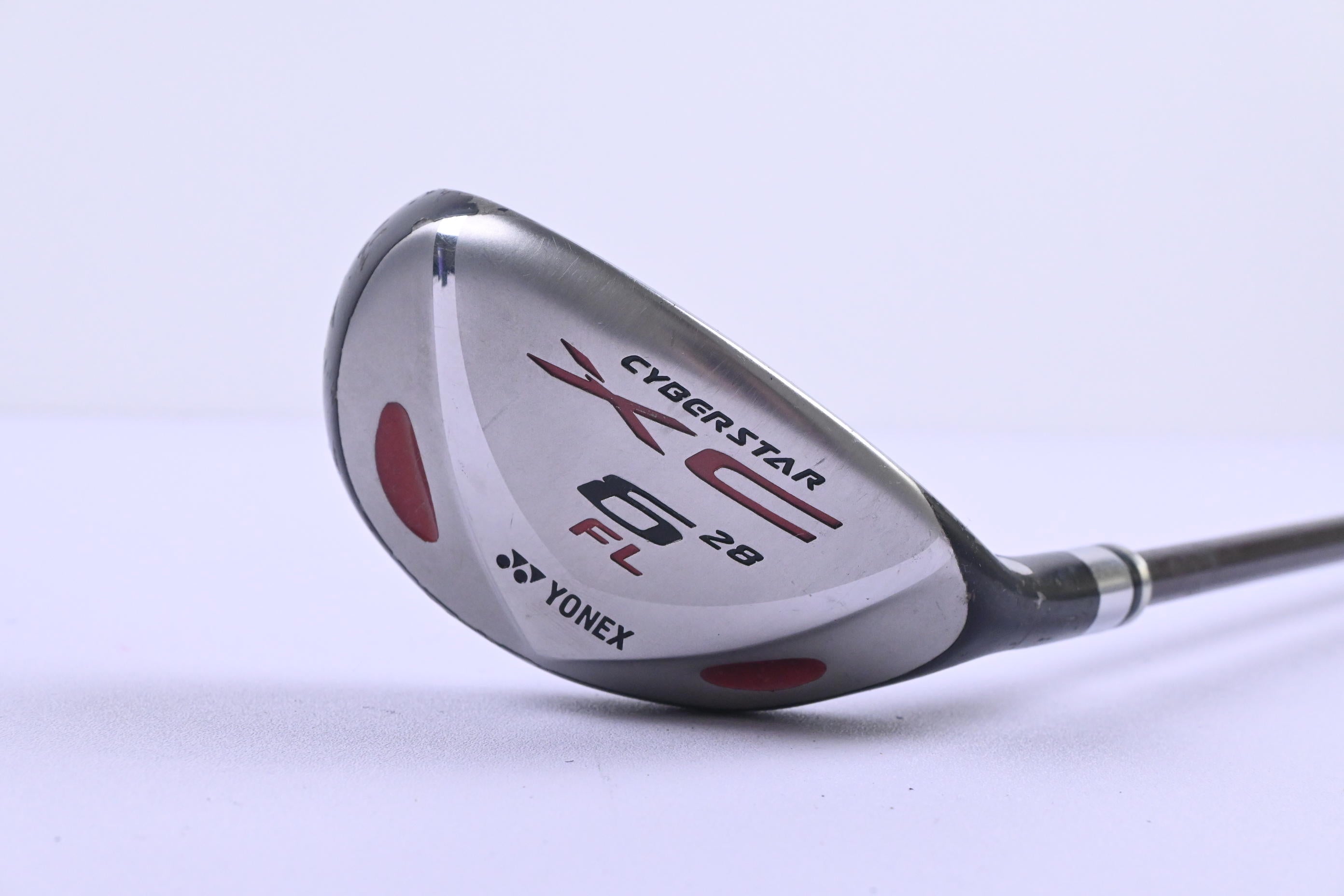 Ladies Yonex Cyberstar XC #6 Hybrid / 28 Degree / Ladies Flex Yonex HS 60 Shaft