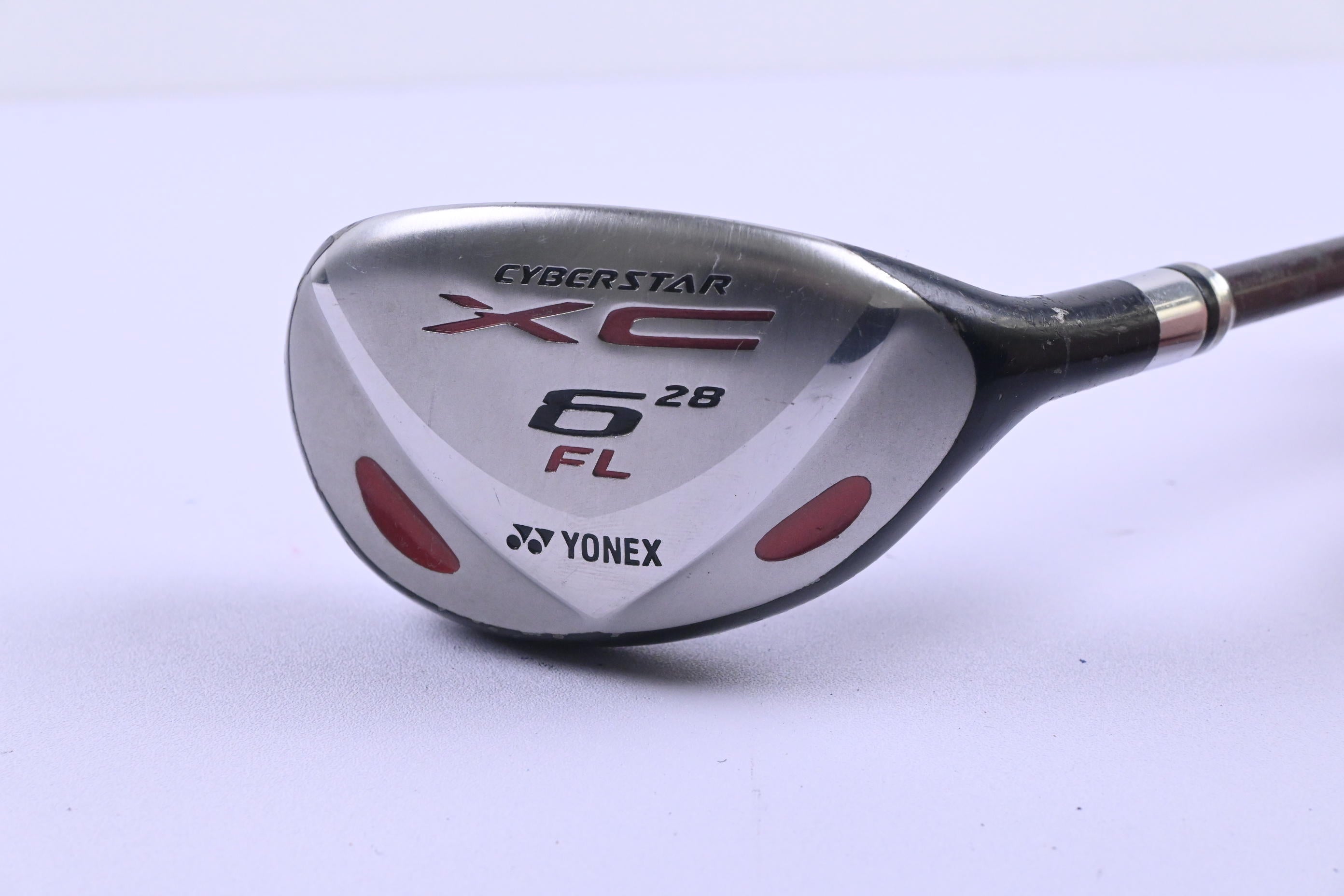 Ladies Yonex Cyberstar XC #6 Hybrid / 28 Degree / Ladies Flex Yonex HS 60 Shaft