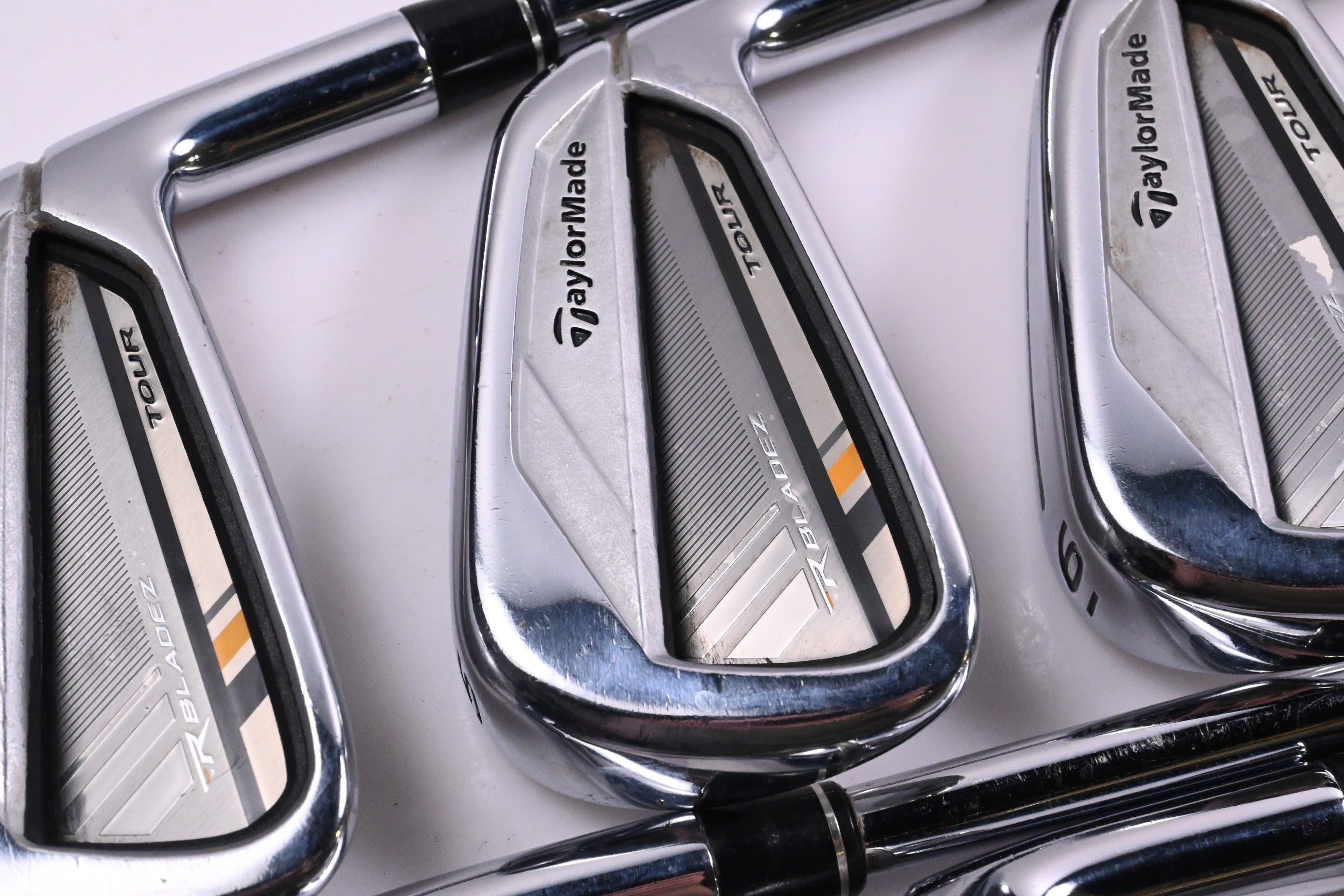 Taylormade Rocketbladez Tour Irons / 4-9i / Stiff Flex KBS Tour Shafts