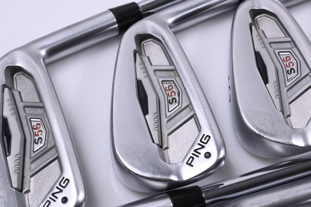 Ping S56 Irons / 3-PW / Black Dot / Stiff Flex Dynamic Gold S300 Shafts