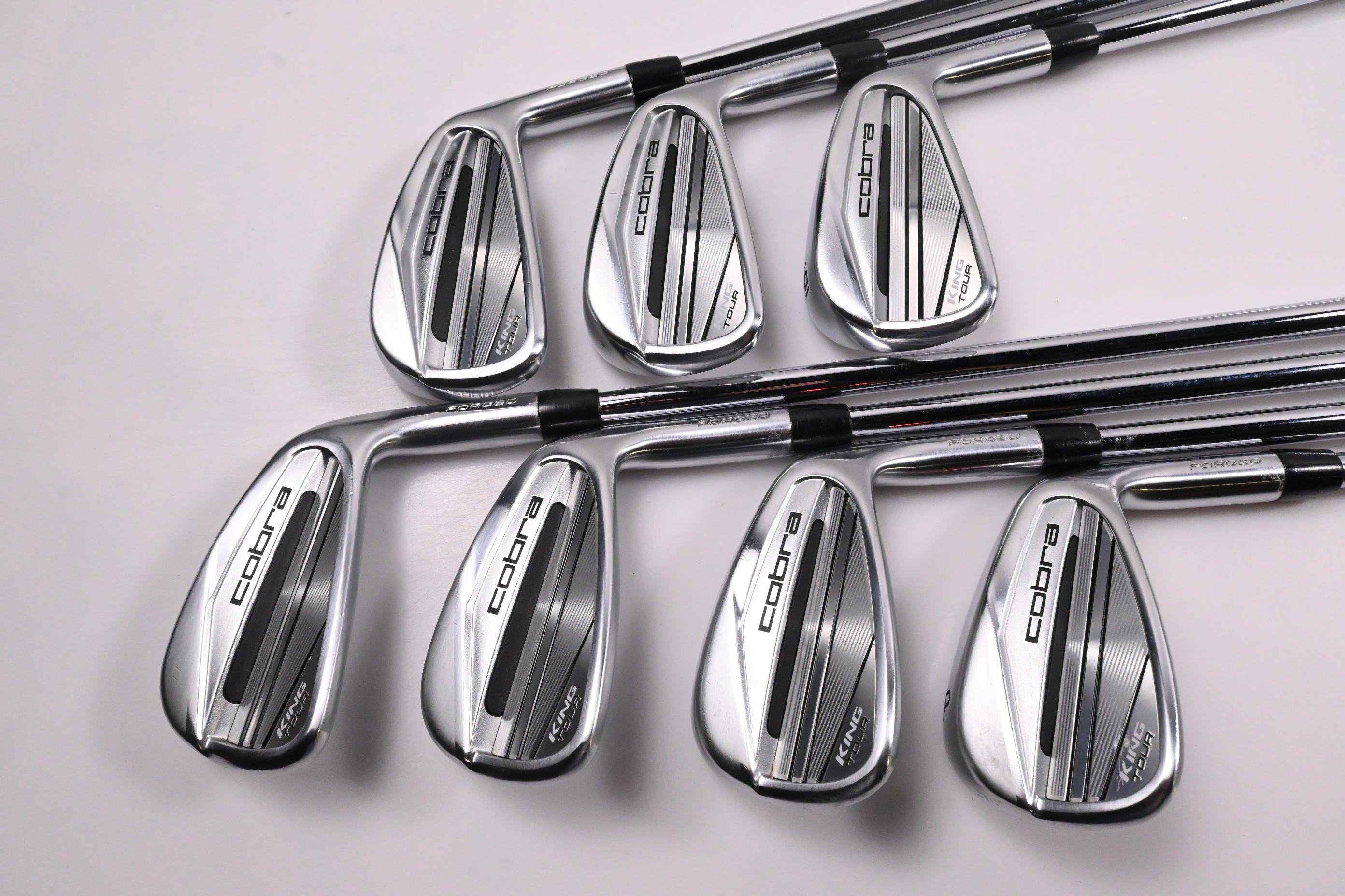 Cobra King Tour 2023 Irons / 4-PW / Stiff Flex Project X LZ 120 Shafts
